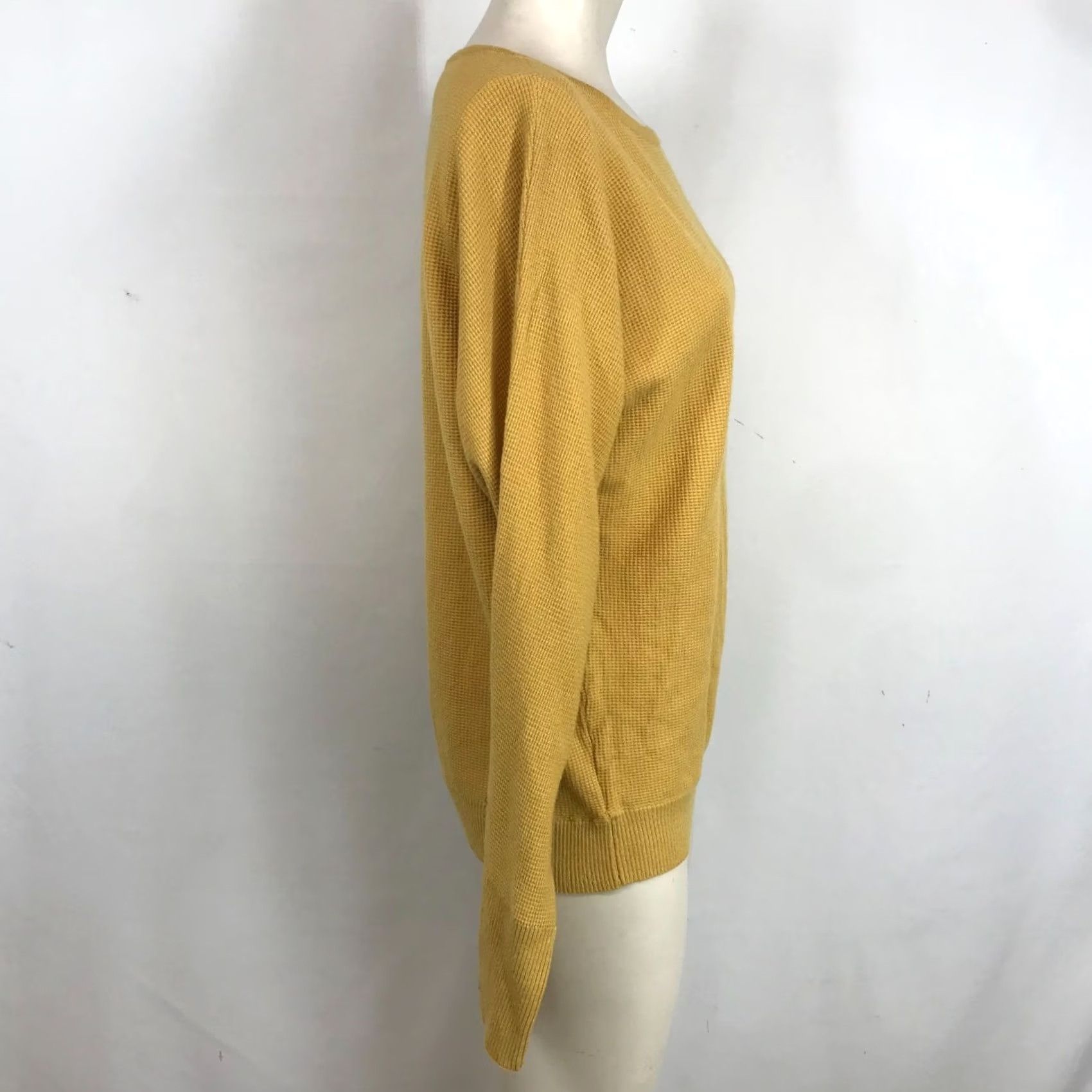 Vintage STACCATO Womens XL Sweater Gold Long Sleeve Round Neck Pullover Size XL / US 12-14 / IT 48-50 - 4 Thumbnail
