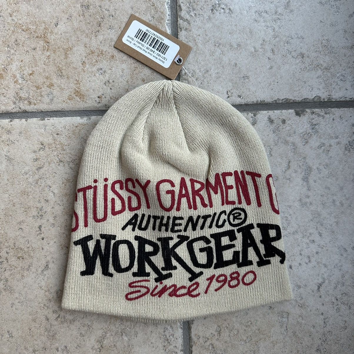 Stussy Stussy Skullcap Workgear Print Bone | Grailed