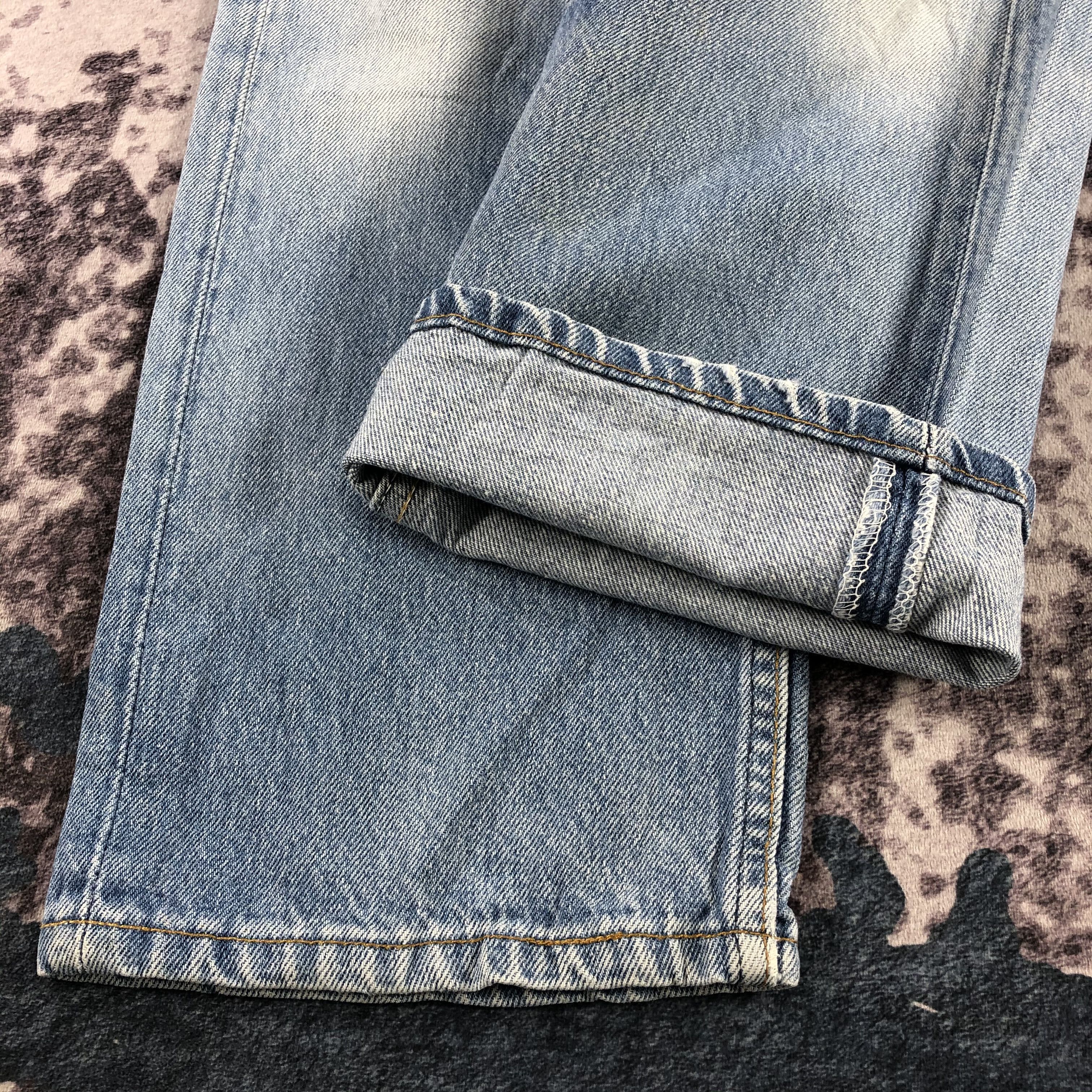 Levi's Vintage 90s Blue Wash Levis 501 Jeans-JM3035 Size US 32 / EU 48 - 7 Thumbnail