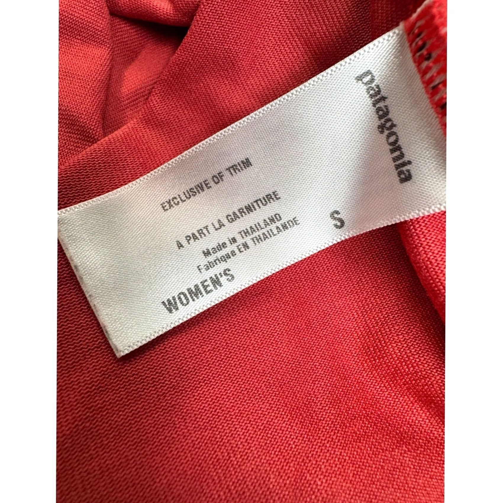 Patagonia Patagonia Womens Red Scoop Neck Tank Top S Size S / US 4 / IT 40 - 5 Thumbnail