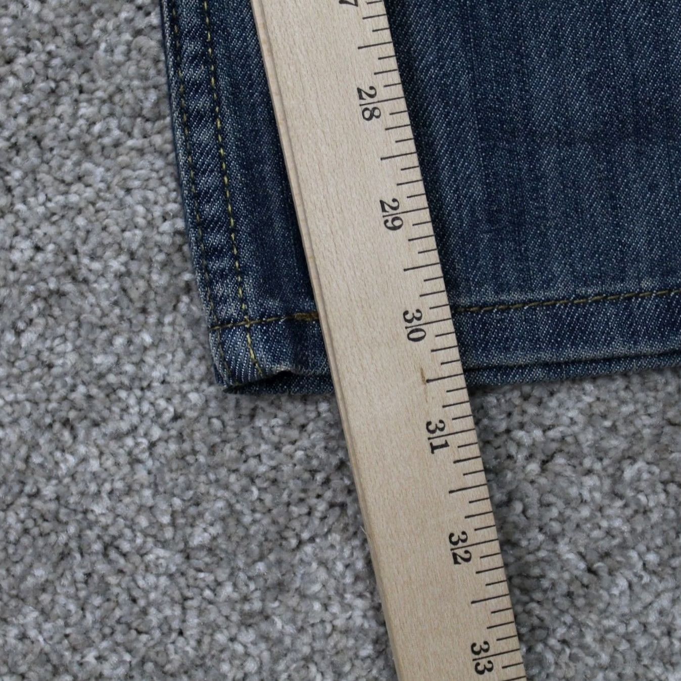 Vintage Signature Levi Strauss Jeans NWT Womens 18 Regular Blue Slim Straight 30" inseam Jeans Size 40" / US 18 - 4 Thumbnail