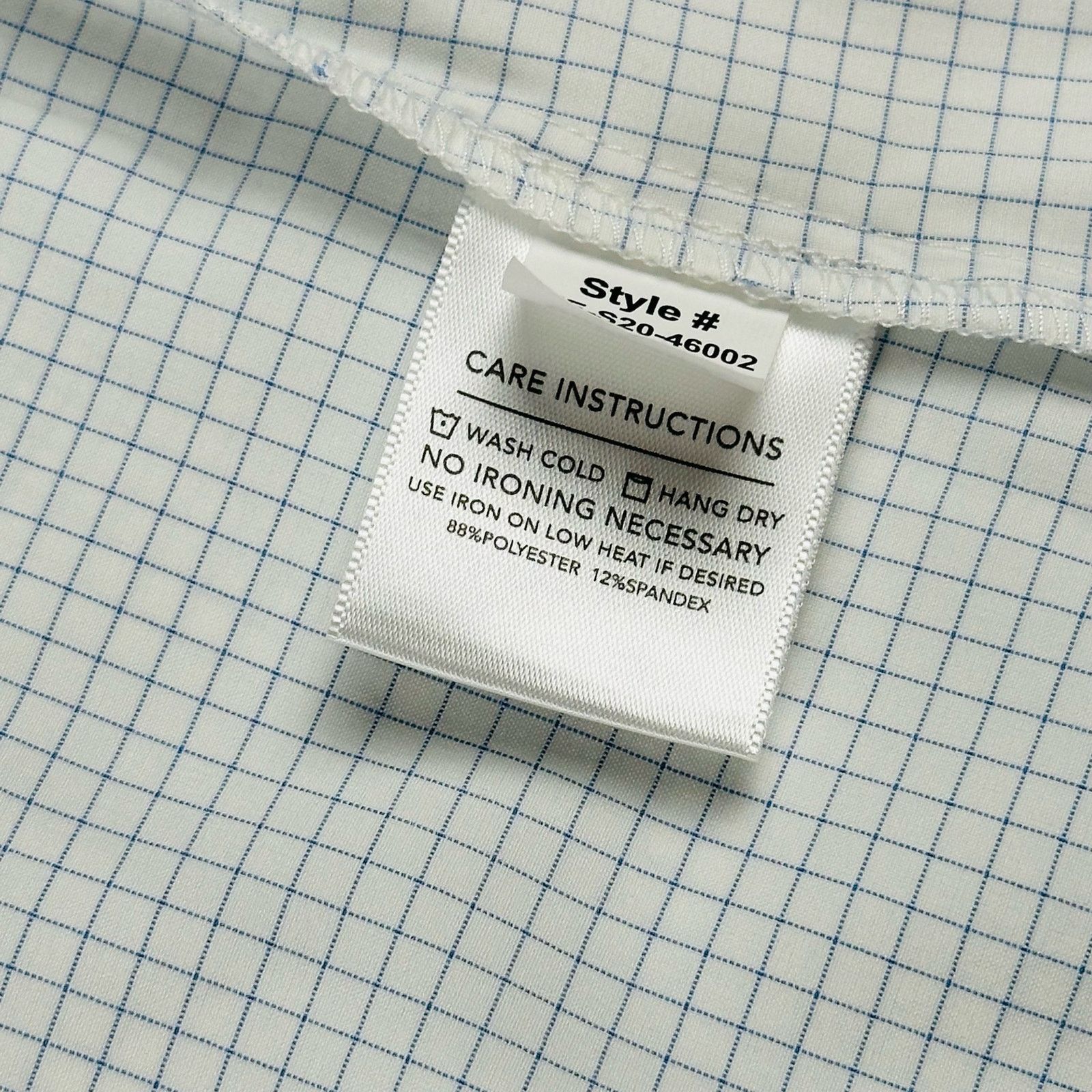Mizzen+Main Mizzen+Main Men’s Large Leeward White Long Sleeve Shirt Size US L / EU 52-54 / 3 - 9 Thumbnail