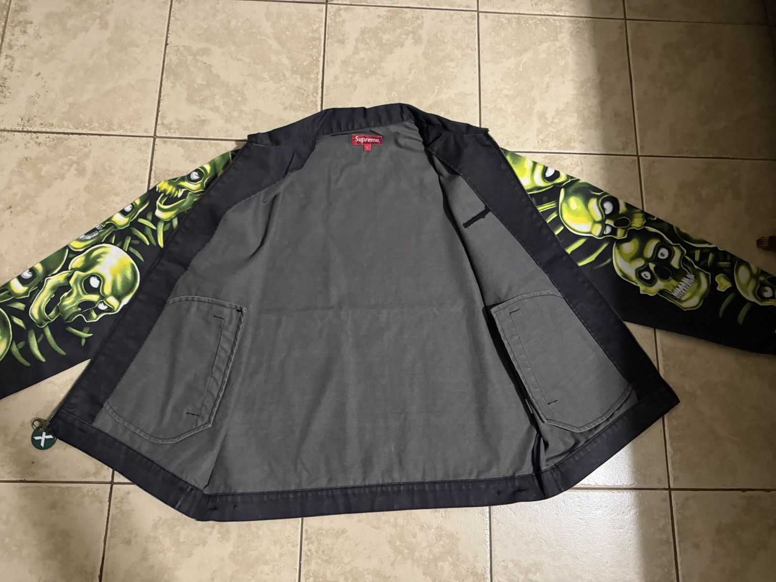 Supreme Supreme Skull Pile Work Jacket Very Rare Size US L / EU 52-54 / 3 - 3 Thumbnail