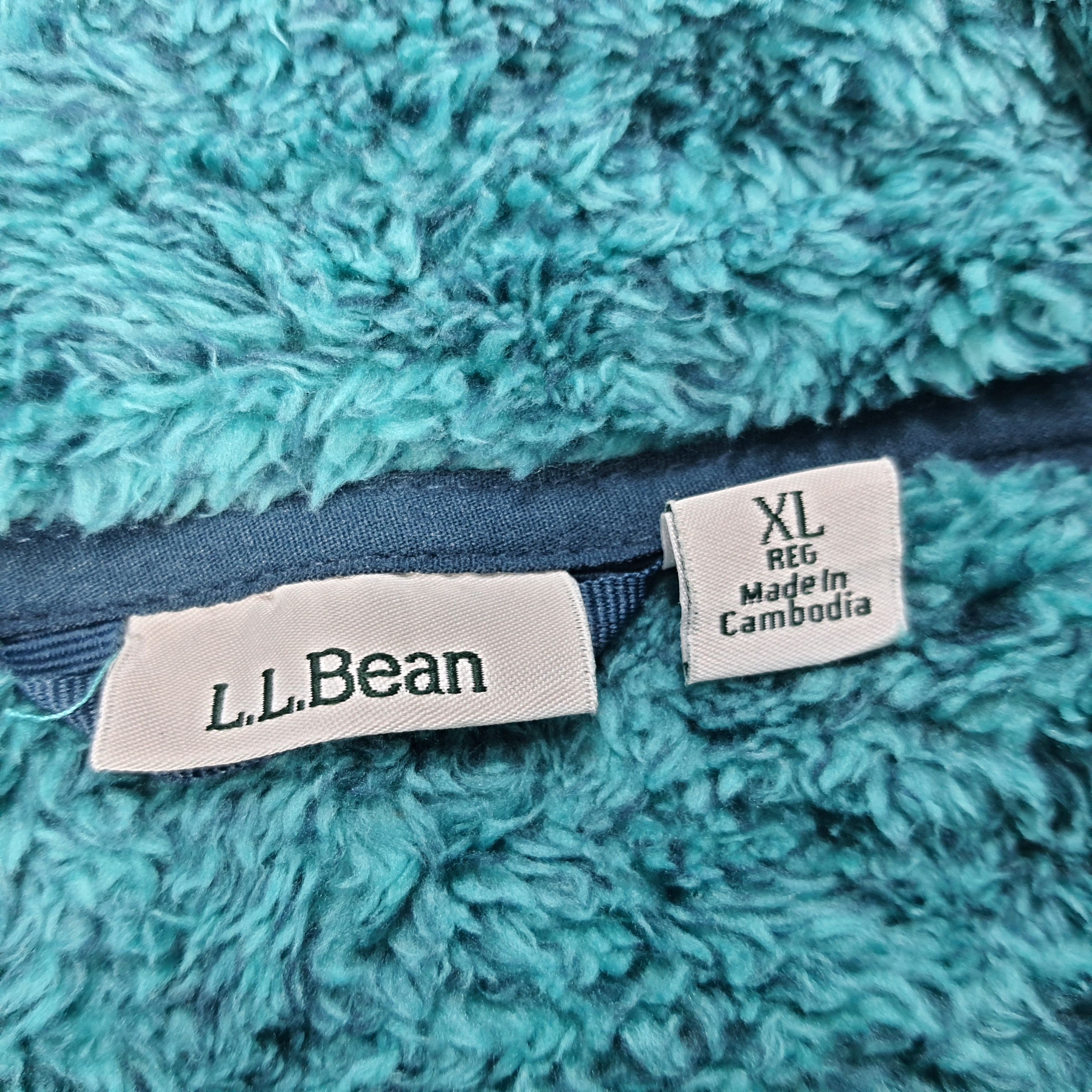 L.L. Bean × Vintage Vintage L.L.Bean Outdoor Winter Fleece Jacket Size US L / EU 52-54 / 3 - 5 Thumbnail