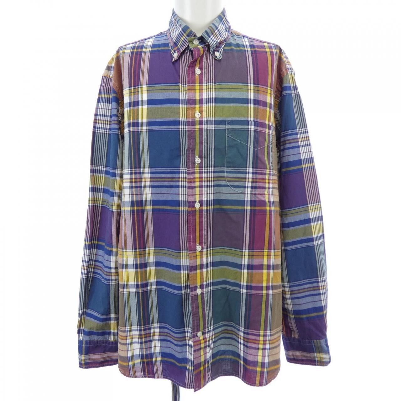 Other Other Gitman Vintage Check Shirt Textile Dress Shirt GKG-29100A DUTY FREE for USA Size ONE SIZE - 1 Thumbnail
