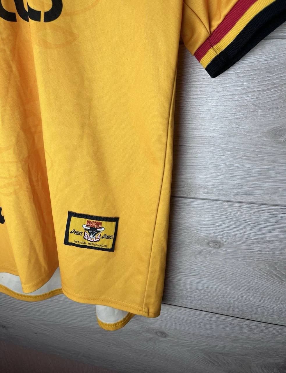 Asics Bradford Bulls Rugby League 1999 Away Shirt ASICS Mens Size US S / EU 44-46 / 1 - 3 Thumbnail