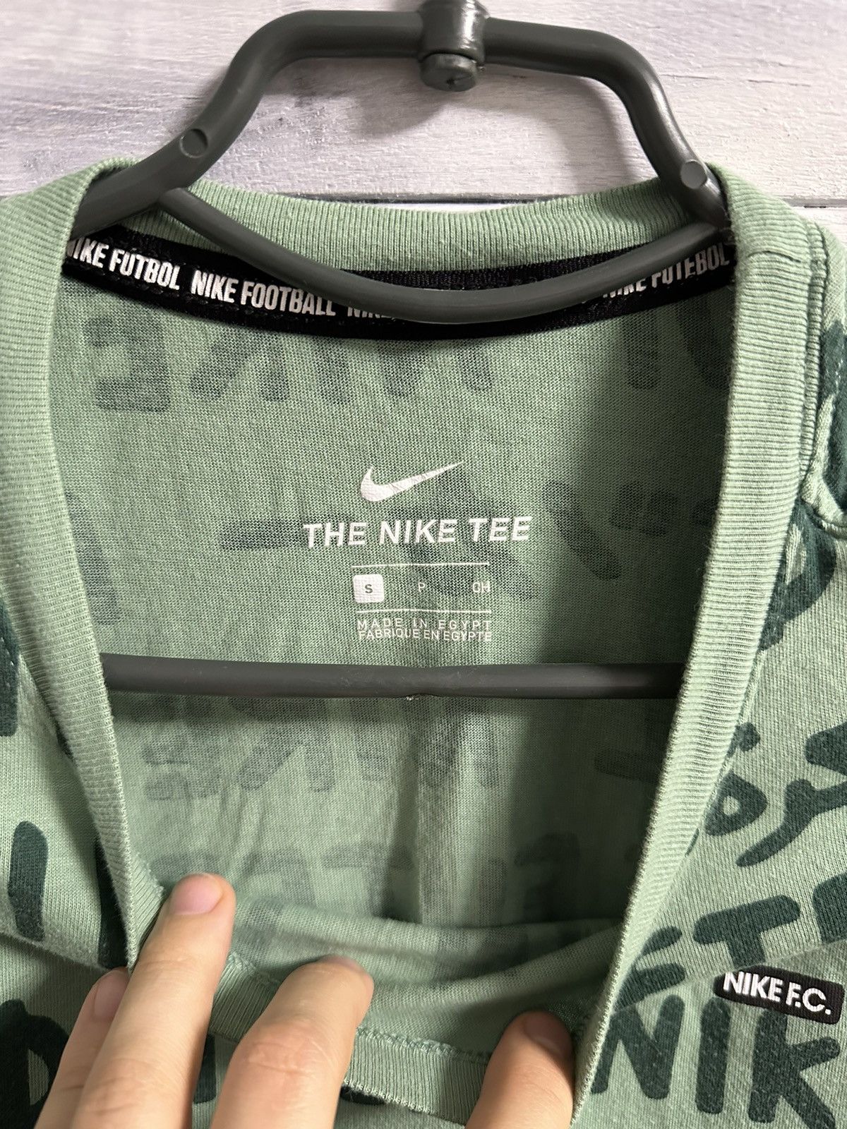 Nike Rare T-Shirt Nike F.C. Football Monogram Size US S / EU 44-46 / 1 - 6 Thumbnail