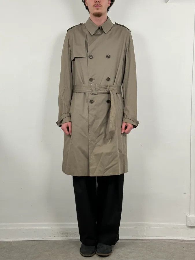 Dior 2010s Dior Beige Classy Double-Breasted Trench Coat by Kris Van Assche Size US L / EU 52-54 / 3 - 2 Thumbnail