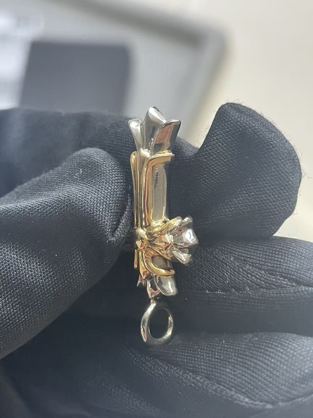 Chrome Hearts Chrome Hearts 18K&22K Double Cross Charm Pendant Size ONE SIZE - 10 Thumbnail