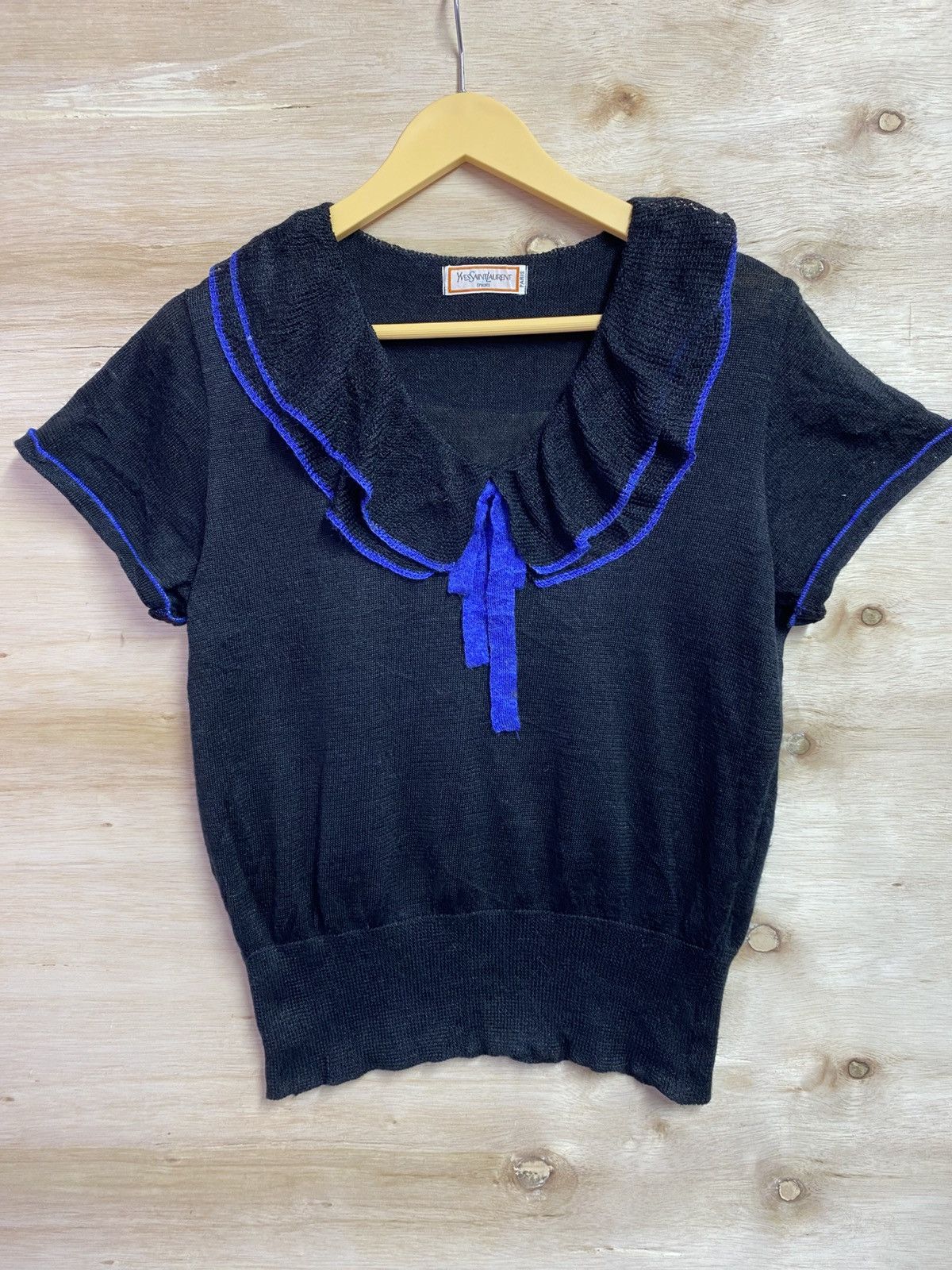 Yves Saint Laurent Yves Saint Laurent tshirt knitwear Size XL / US 12-14 / IT 48-50 - 1 Thumbnail