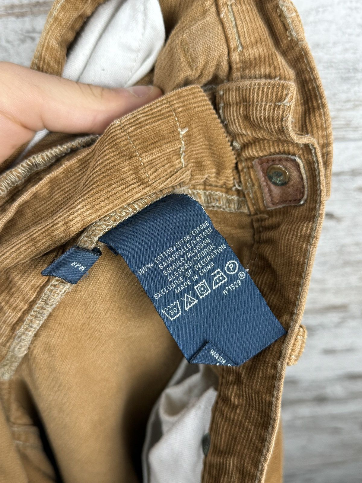 Polo Ralph Lauren × Vintage Mens Vintage Polo Ralph Lauren Velvet corduroy pants luxury Size US 38 / EU 54 - 14 Thumbnail