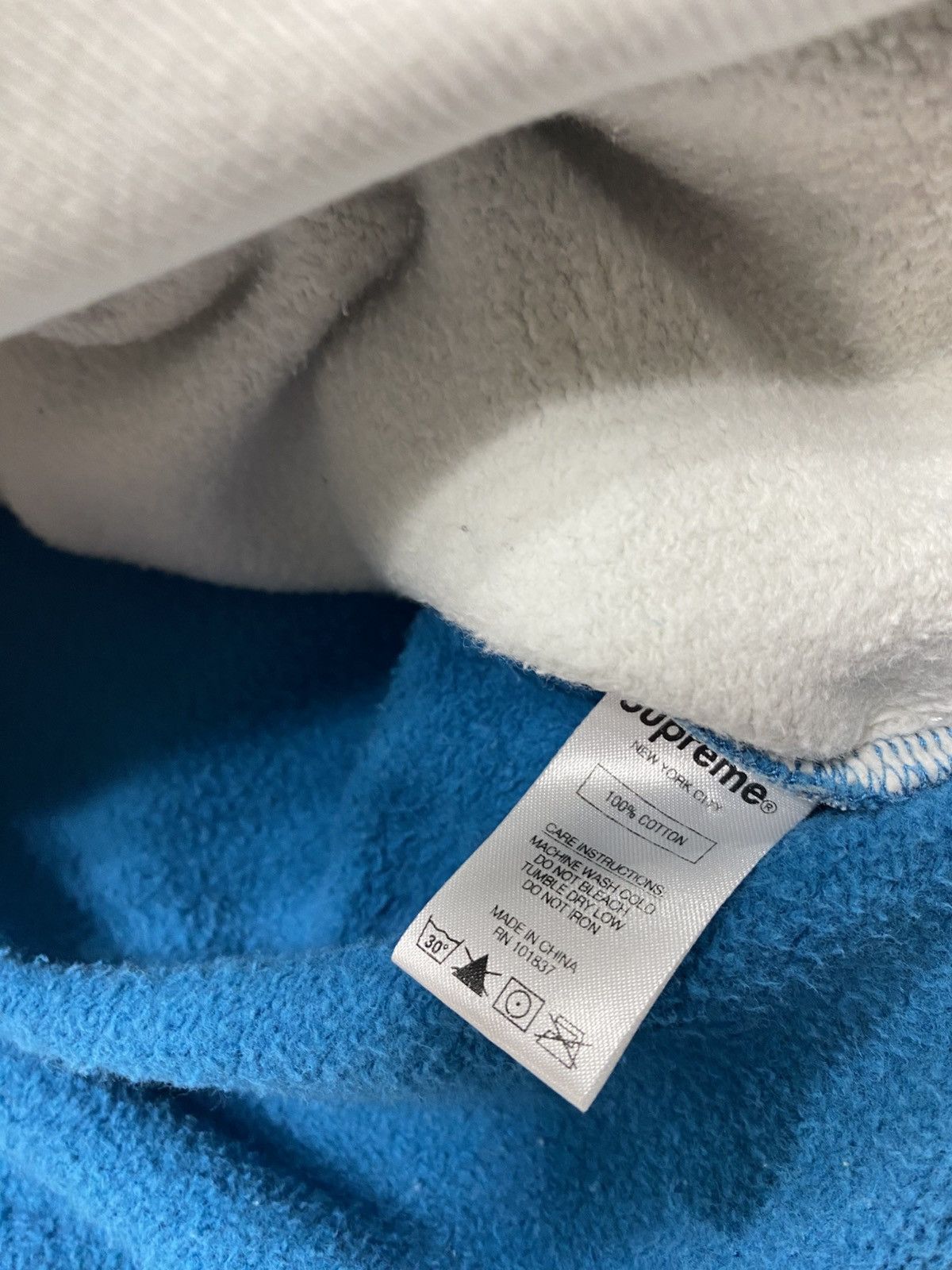 Supreme Supreme Color Block Half Zip Sweatshirt White Size US L / EU 52-54 / 3 - 5 Thumbnail