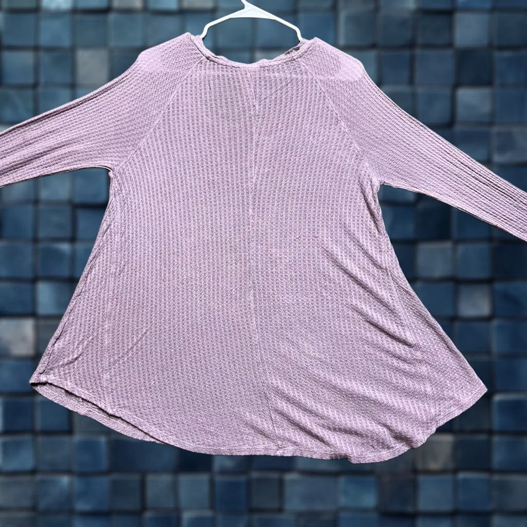 Mossimo Mossimo Sweater Womens Large Purple Knit Pullover Casual Round Neck Long Sleeve Size L / US 10 / IT 46 - 1 Thumbnail