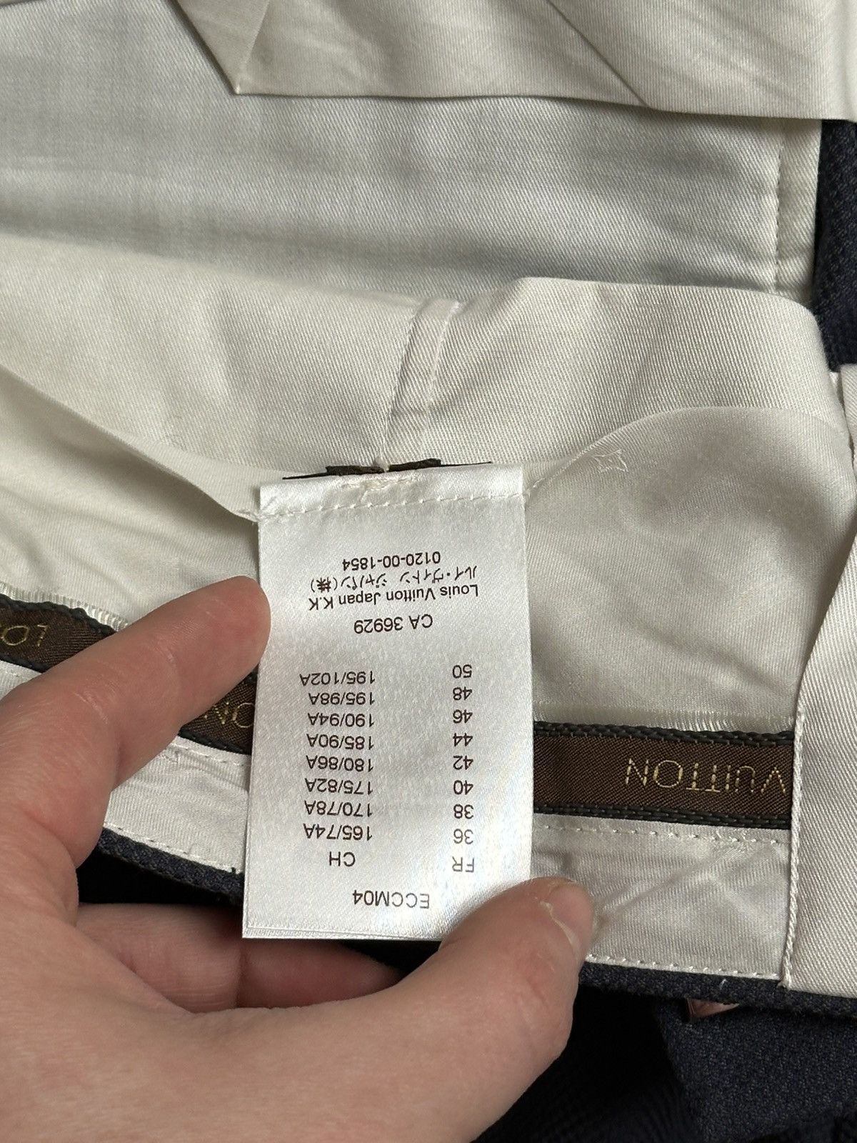 Louis Vuitton Louis Vuitton Vintage Luxury Mens Classic Pants Size US 36 / EU 52 - 8 Thumbnail