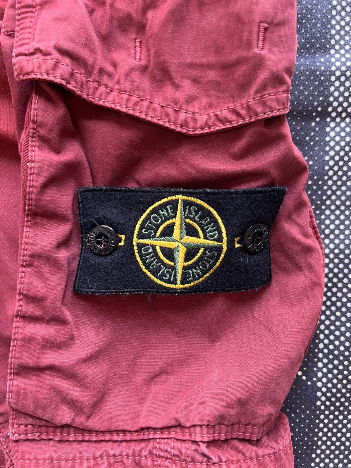 Stone Island Stone Island Type SL Cargo Shorts Red W31 pants bricks Size US 31 - 4 Thumbnail