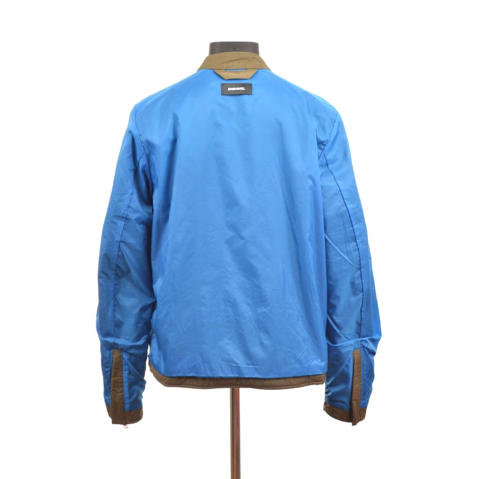 Diesel Diesel J-Glory Green Full-Zip Biker Jacket Size L Mens Size US L / EU 52-54 / 3 - 6 Thumbnail