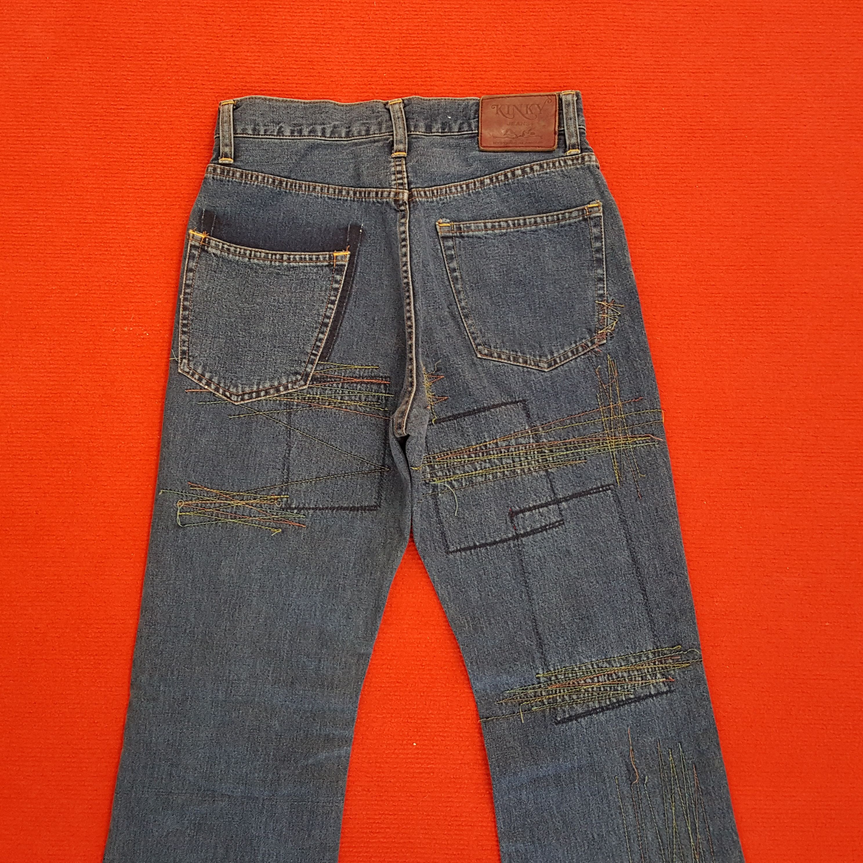 Hysteric Glamour Hysteric Glamour Kinky Jeans Rare Fashion Design Style Jeans Size US 27 - 2 Thumbnail
