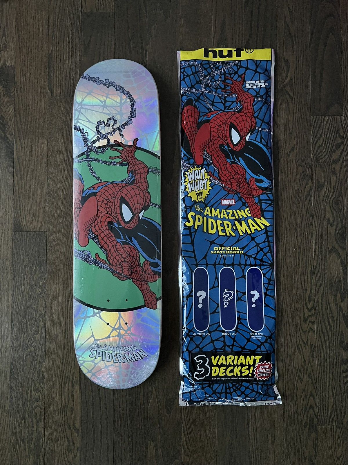 Huf HUF x MARVEL SPIDER-MAN SKATE DECK Size ONE SIZE - 4 Thumbnail
