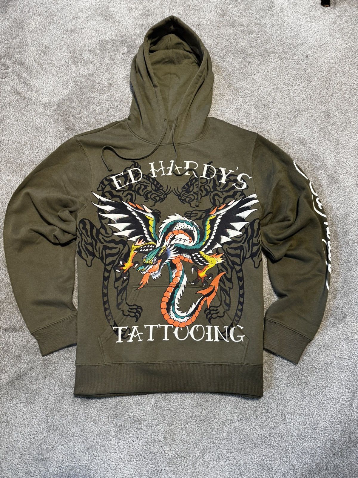 Ed Hardy Men’s Hoodie Ed hardy Y2K Size US M / EU 48-50 / 2 - 4 Thumbnail