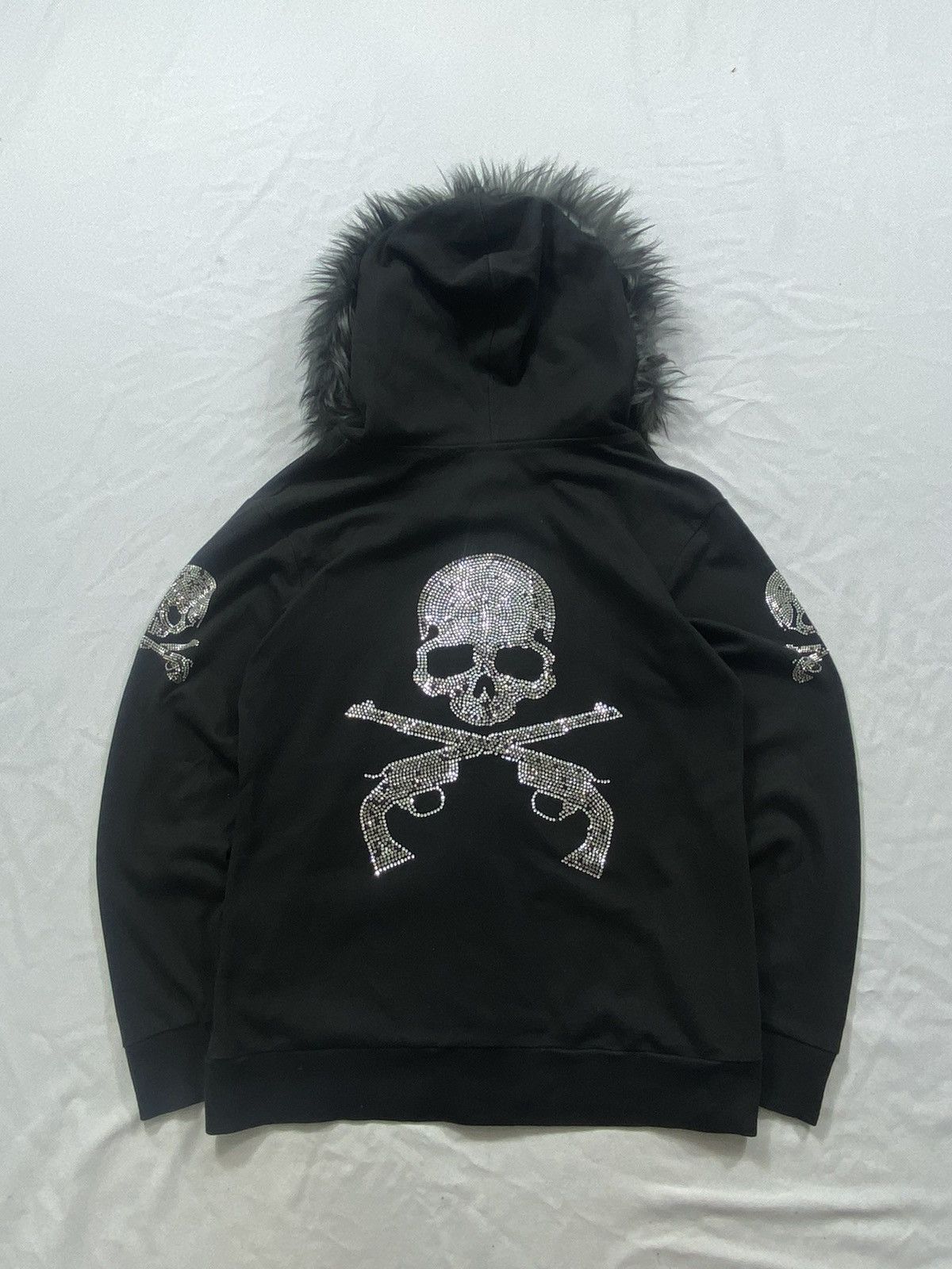 20471120 gothic poem skull XZXL Fur Hoodie ifsix lgb style Size US M / EU 48-50 / 2 - 3 Thumbnail