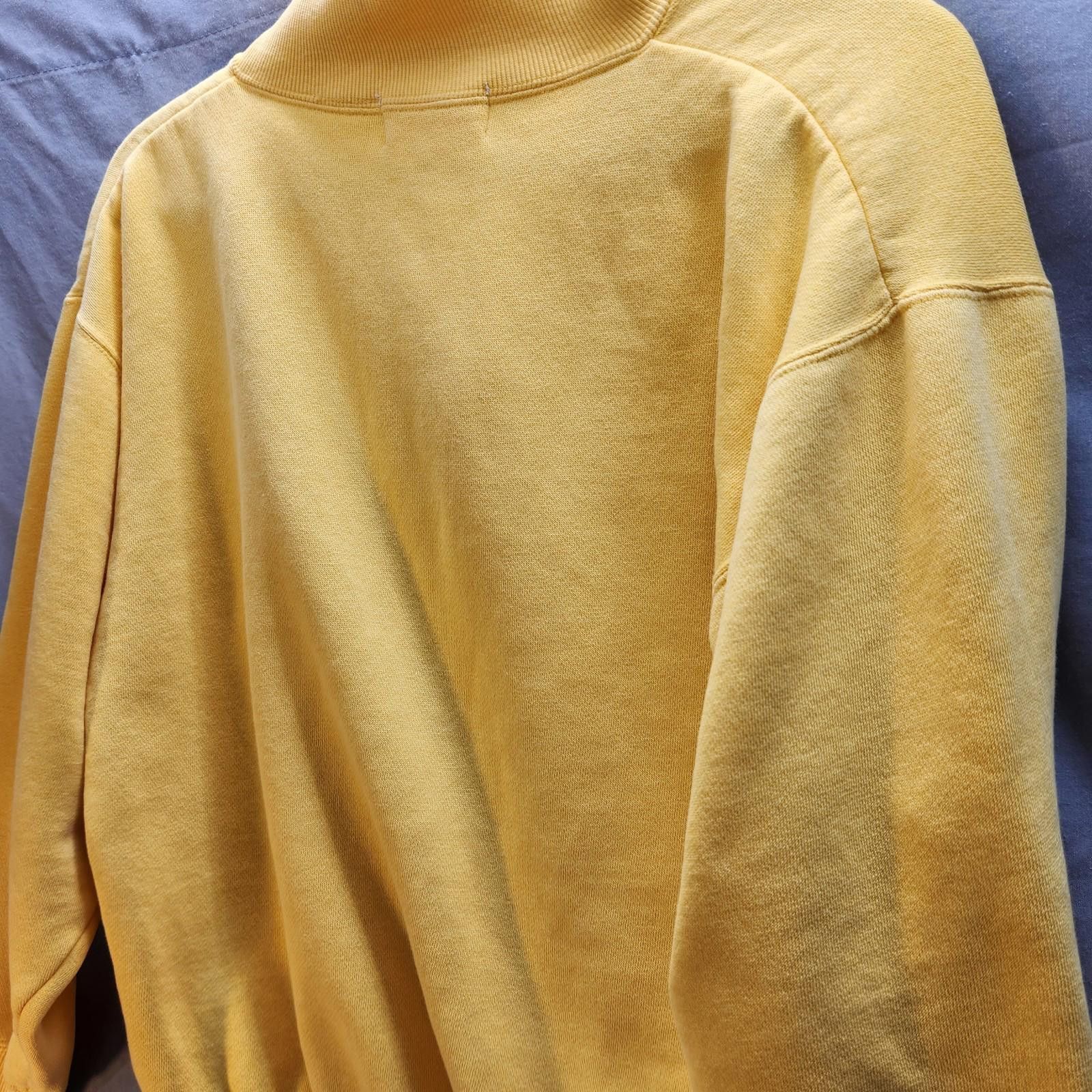 Vintage Vintage 80s Coca Cola Yellow Half Zip Sweatshirt Size Small Size US S / EU 44-46 / 1 - 10 Thumbnail
