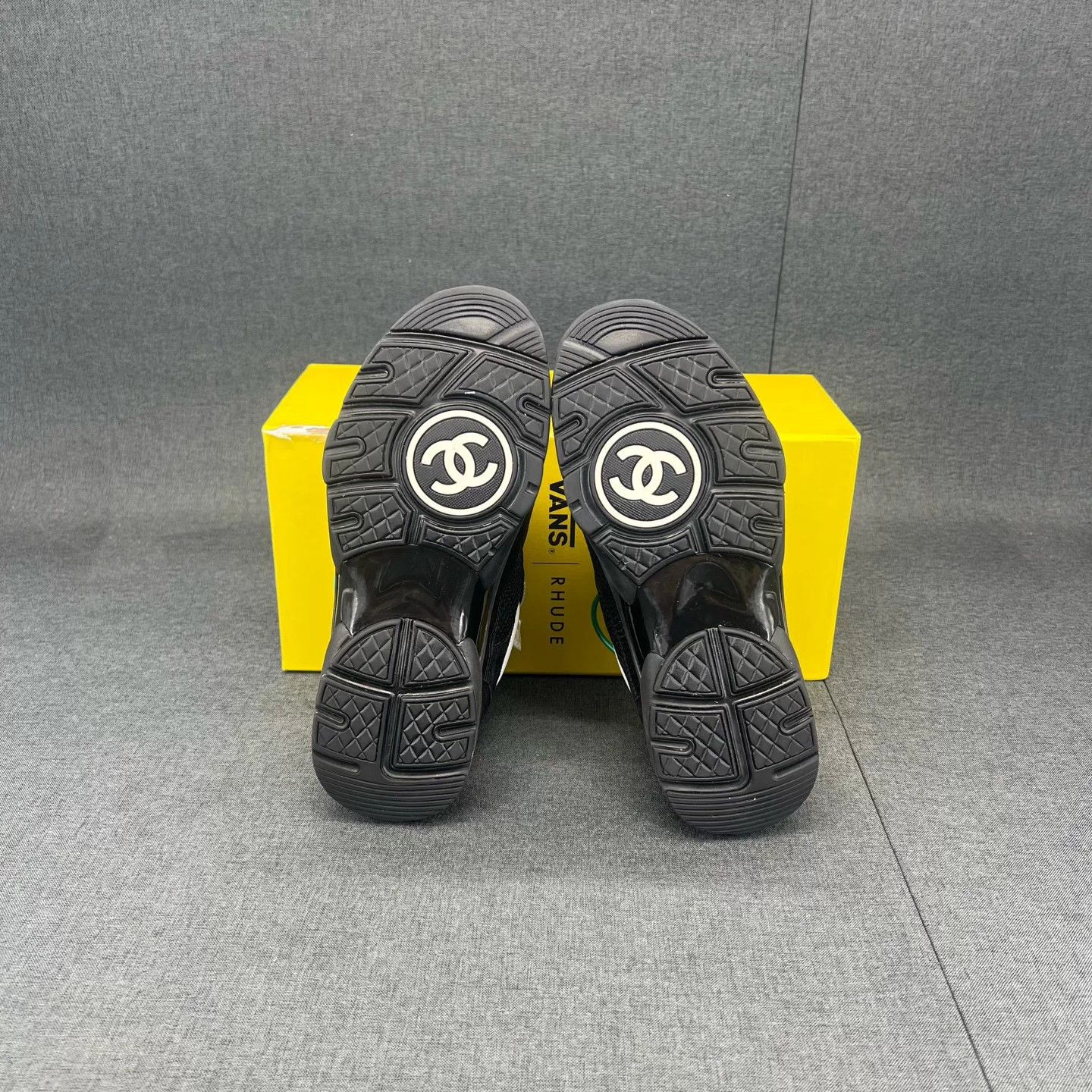 Chanel Chanel Double C Black and White Sneakers Size US 6 / IT 36 - 3 Thumbnail