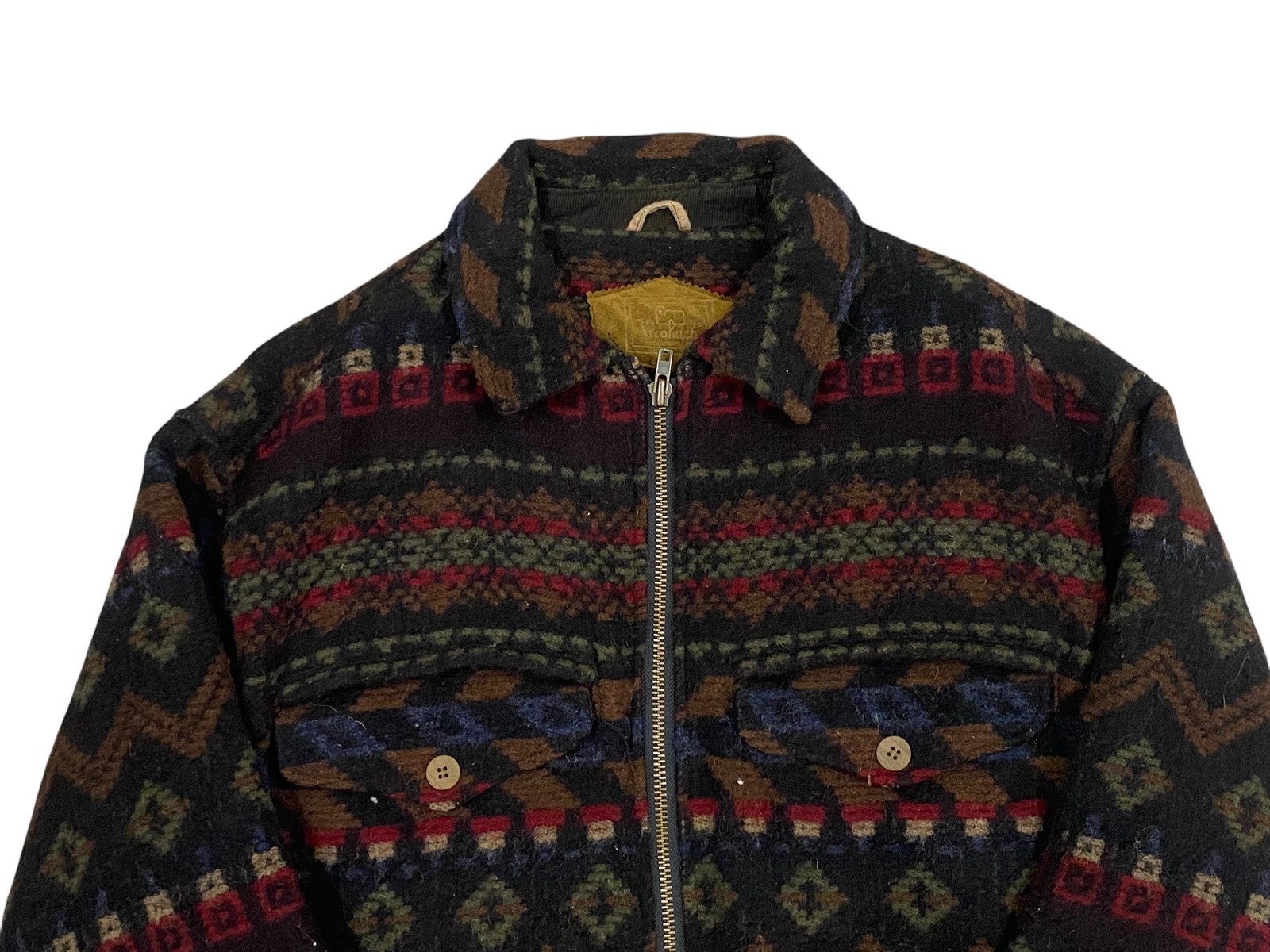 Woolrich Woolen Mills Vintage Woolrich Aztec Pattern Wool Jacket (Made in USA) Size US S / EU 44-46 / 1 - 6 Thumbnail