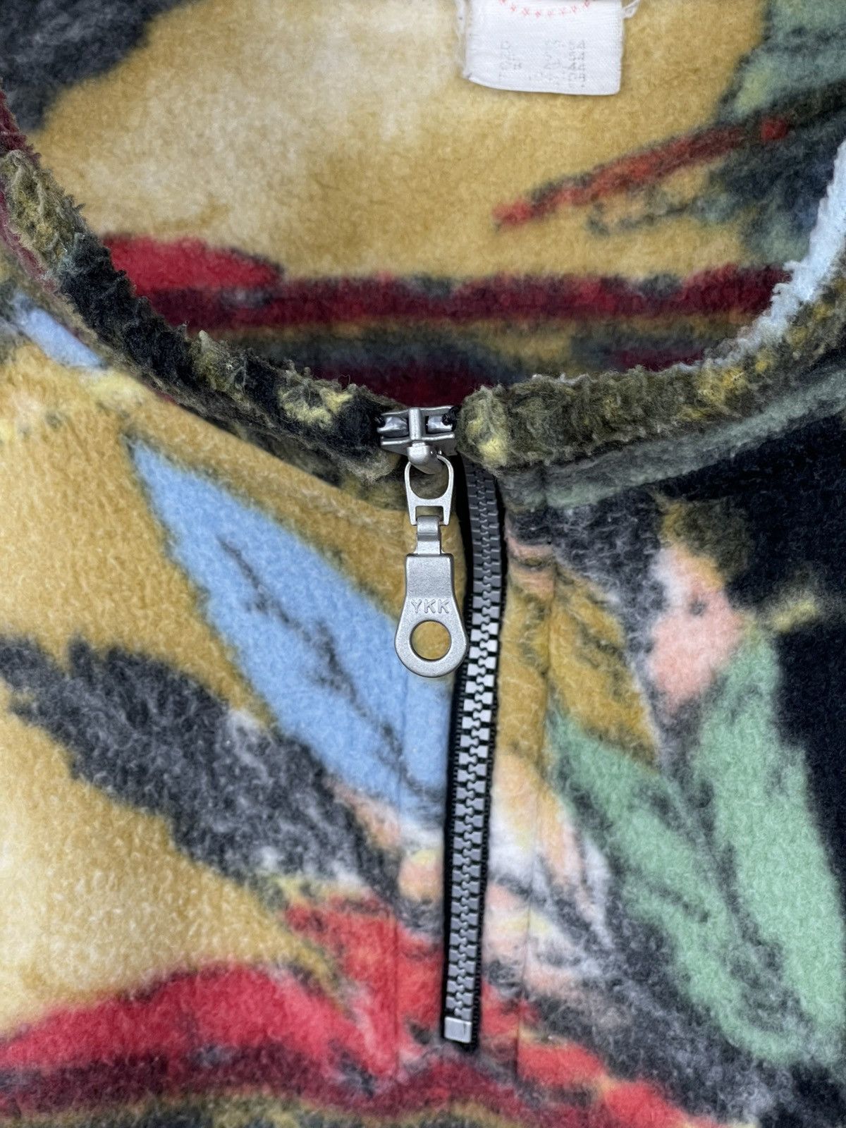 Vintage Vintage Native American Print Half Zip Fleece Jacket Size M Size US L / EU 52-54 / 3 - 4 Thumbnail