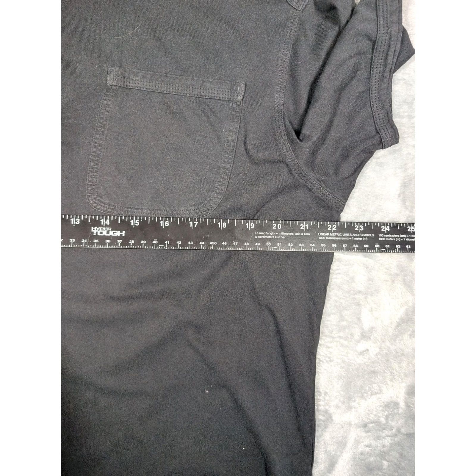 Vintage Robert Comstock Polo Shirt Mens L Black Solid Knit Short Sleeve Casual Polo Shirt Size US L / EU 52-54 / 3 - 3 Thumbnail