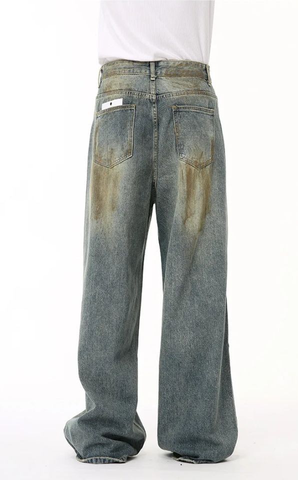 Japanese Brand × Jean Male Denim Pants Worn Out Hole Size US 28 / EU 44 - 5 Thumbnail