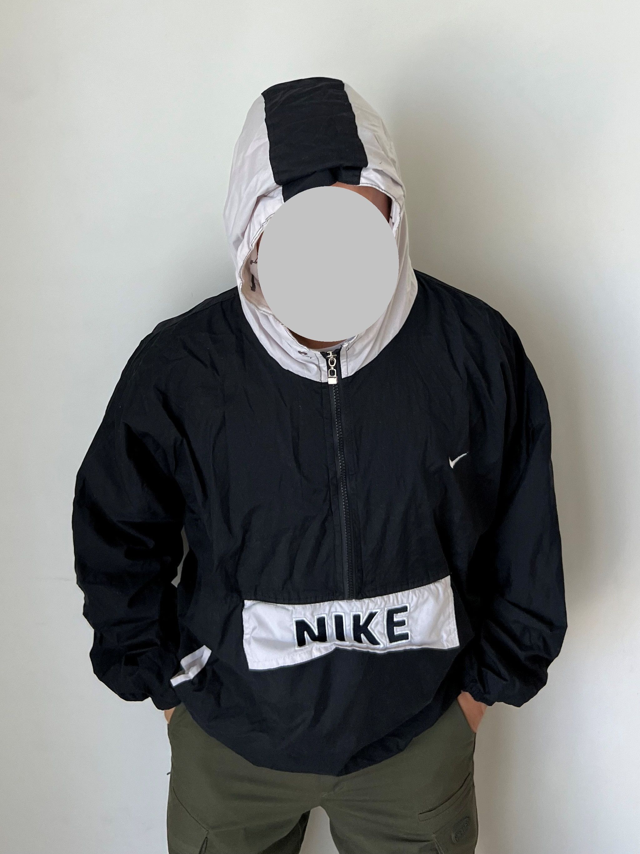 Nike VINTAGE 90's Y2K NIKE ANORAK JACKET MADE IN USA Size US XXL / EU 58 / 5 - 1 Thumbnail