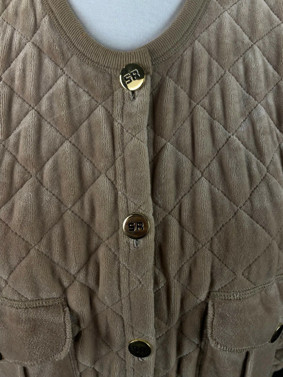 Sonia Rykiel Ladies Sonia Rykiel Beige Button Down Jacket Coat Size M Size M / US 6-8 / IT 42-44 - 2 Thumbnail