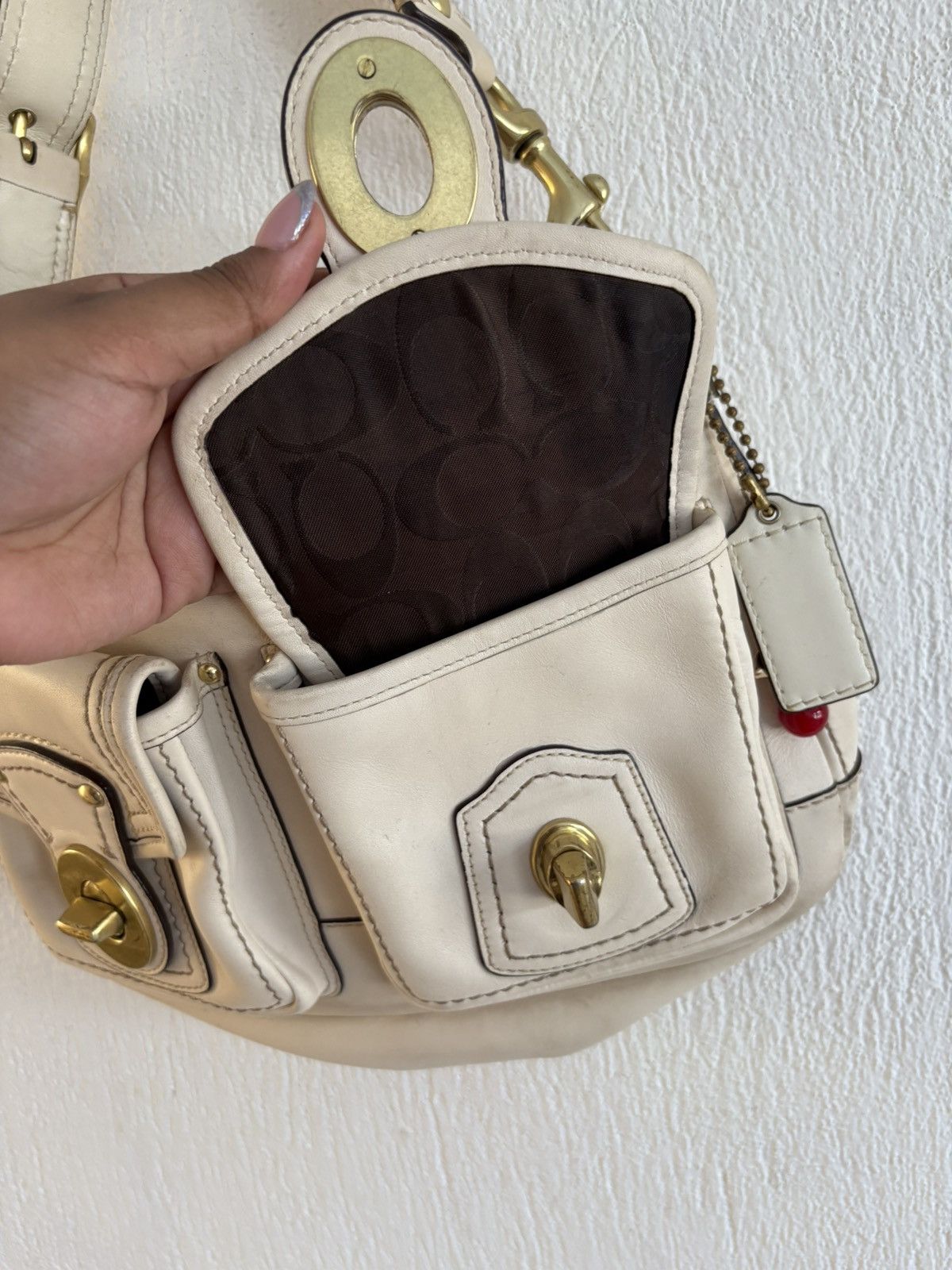 Coach Coach Legacy 65th Anniversary Dual Pocket Shoulder Bag Size ONE SIZE - 9 Thumbnail