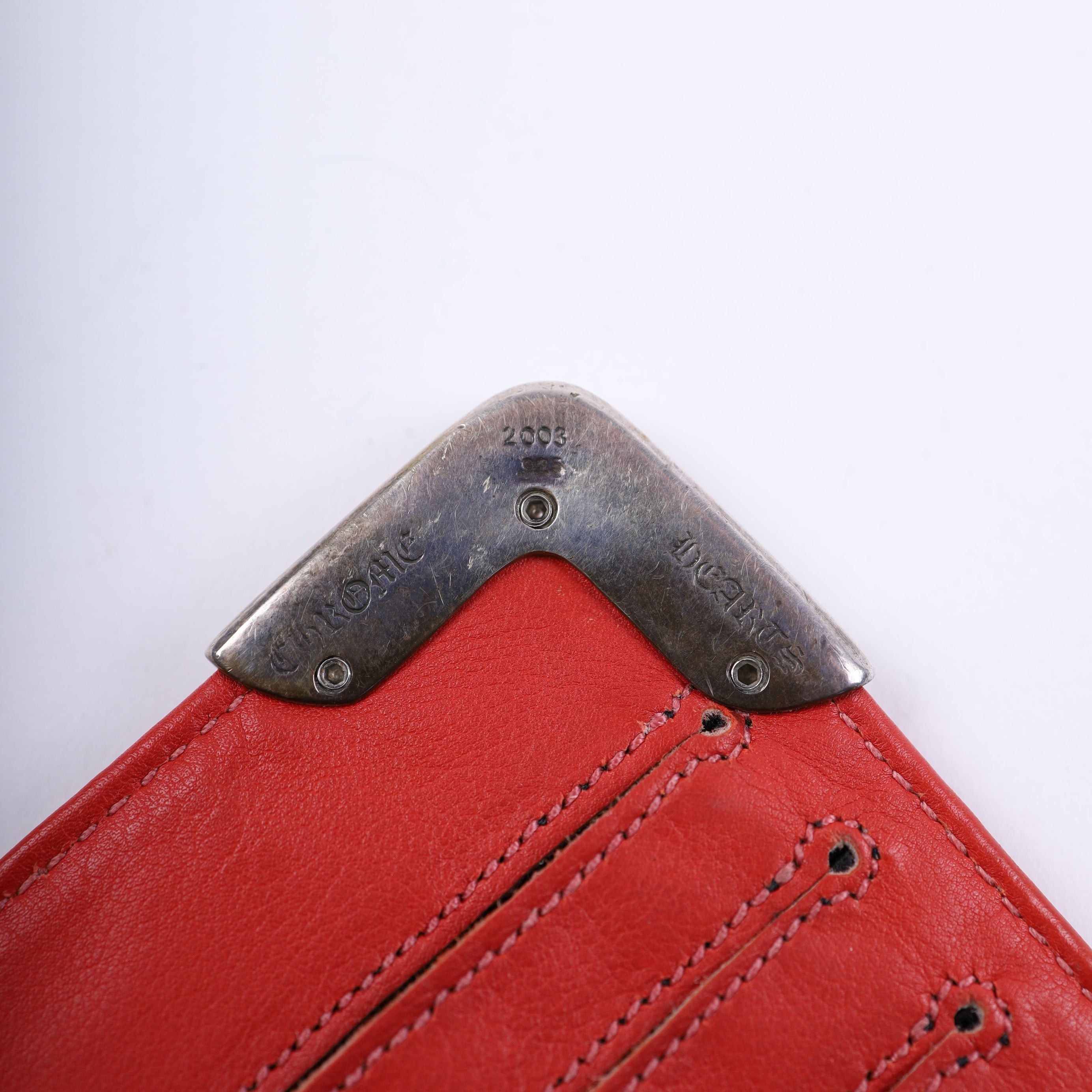 Chrome Hearts CHROME HEARTS LONG LEATHER WALLET RED Size ONE SIZE - 5 Thumbnail