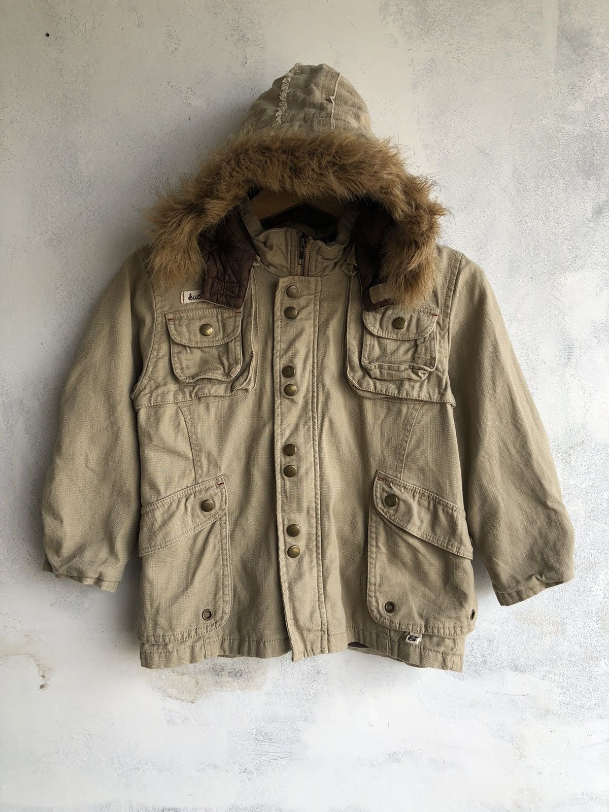 If Six Was Nine × Japanese Brand × Le Grande Bleu (L.G.B.) STUDDED DISTRESSED BUCKARO FAUX FUR HOODIE LGB STYLE Size US S / EU 44-46 / 1 - 1 Thumbnail