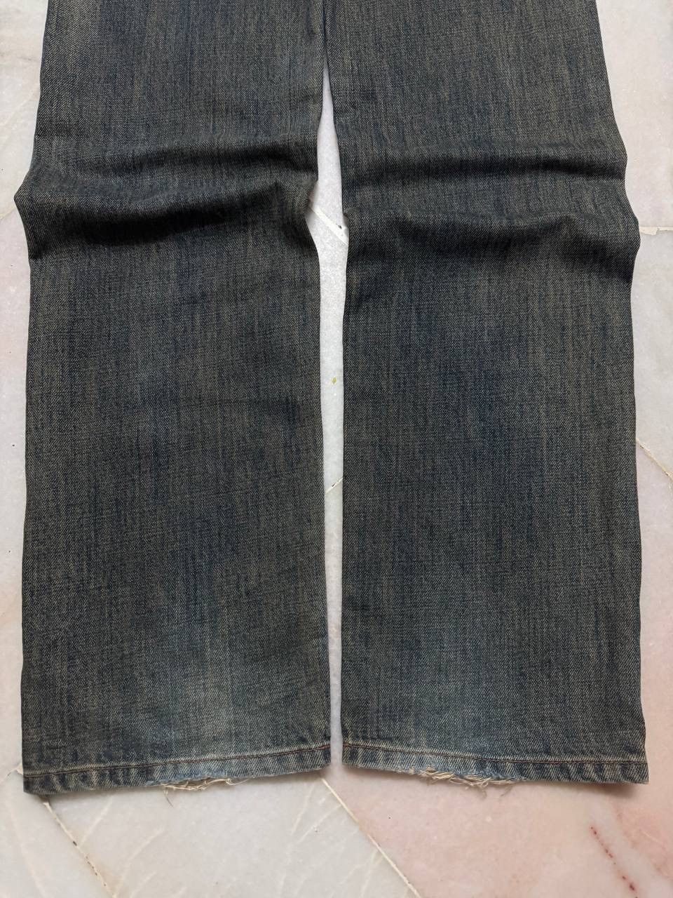 If Six Was Nine VINTAGE GOLD RUSH FADE RUSTY WIDE DARK JEANS JAPAN Size US 28 / EU 44 - 17 Thumbnail