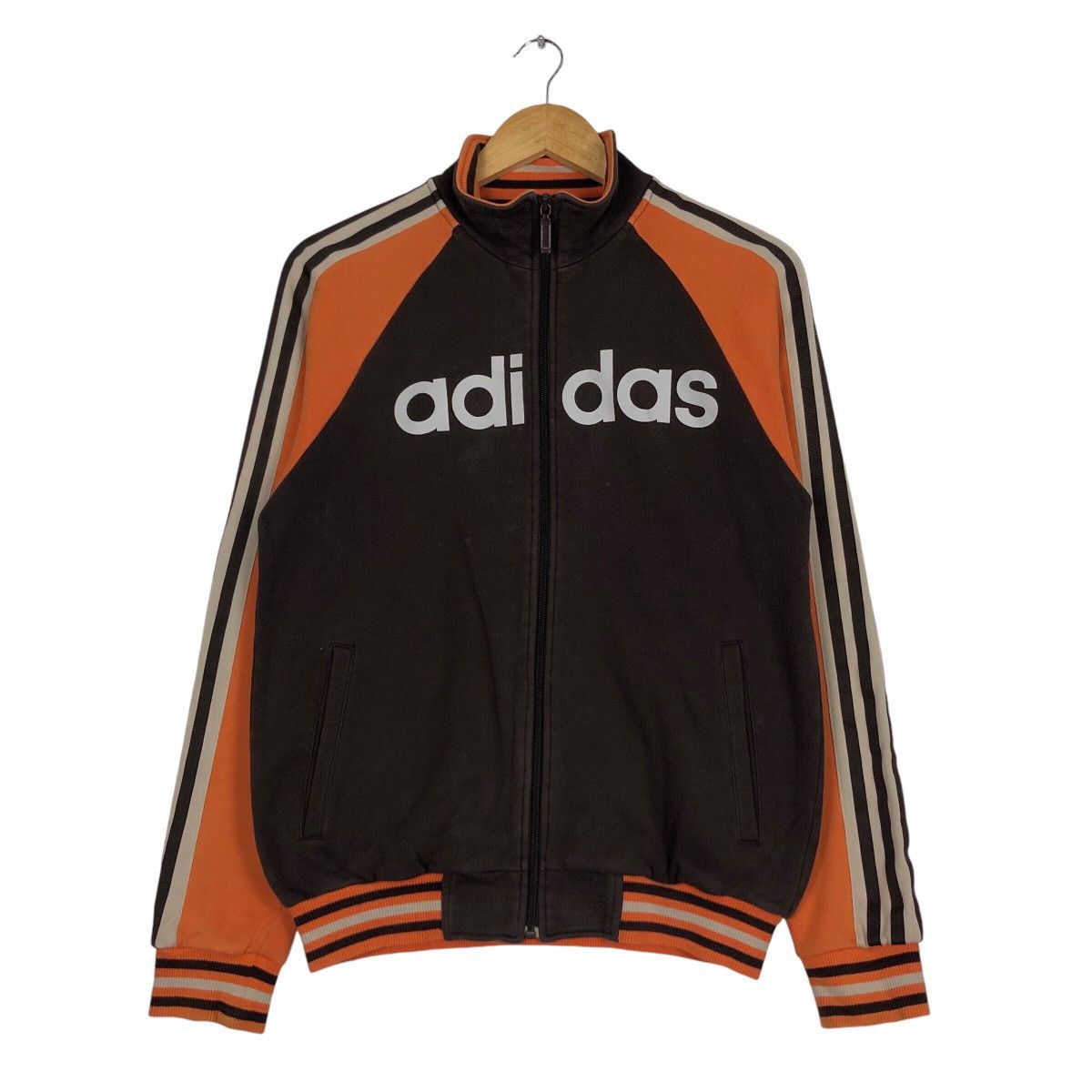 Adidas × Vintage Adidas Vintage Sweater Streetwear Three Stripe Small Size US S / EU 44-46 / 1 - 1 Thumbnail