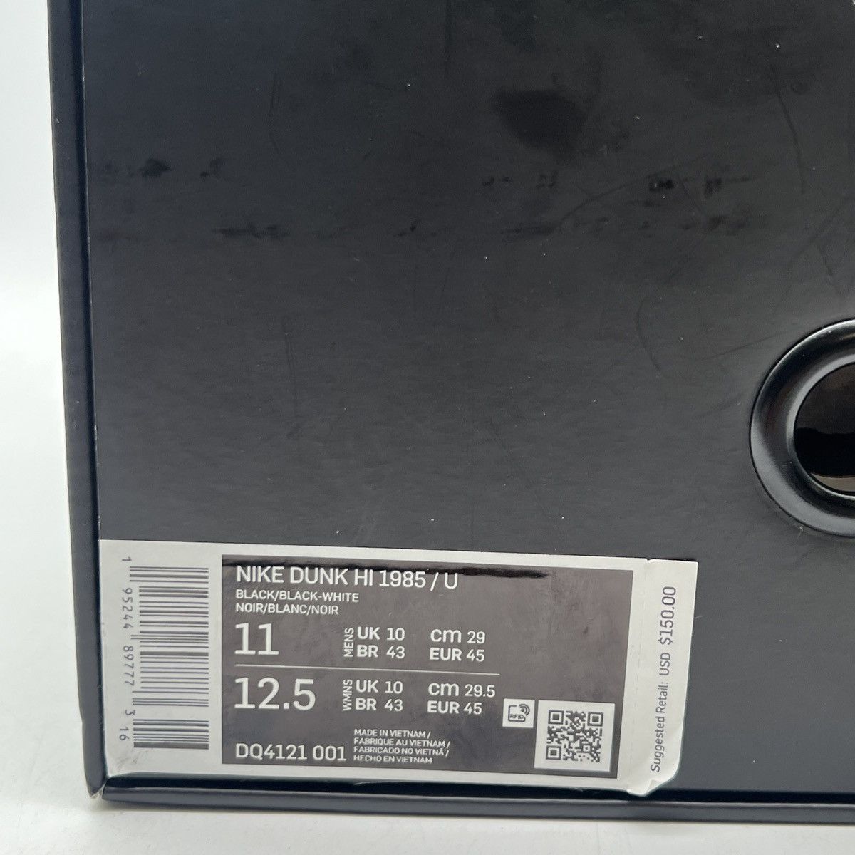 Nike Nike Undercover x Dunk 1985 High Chaos Black Size US 11 / EU 44 - 6 Thumbnail