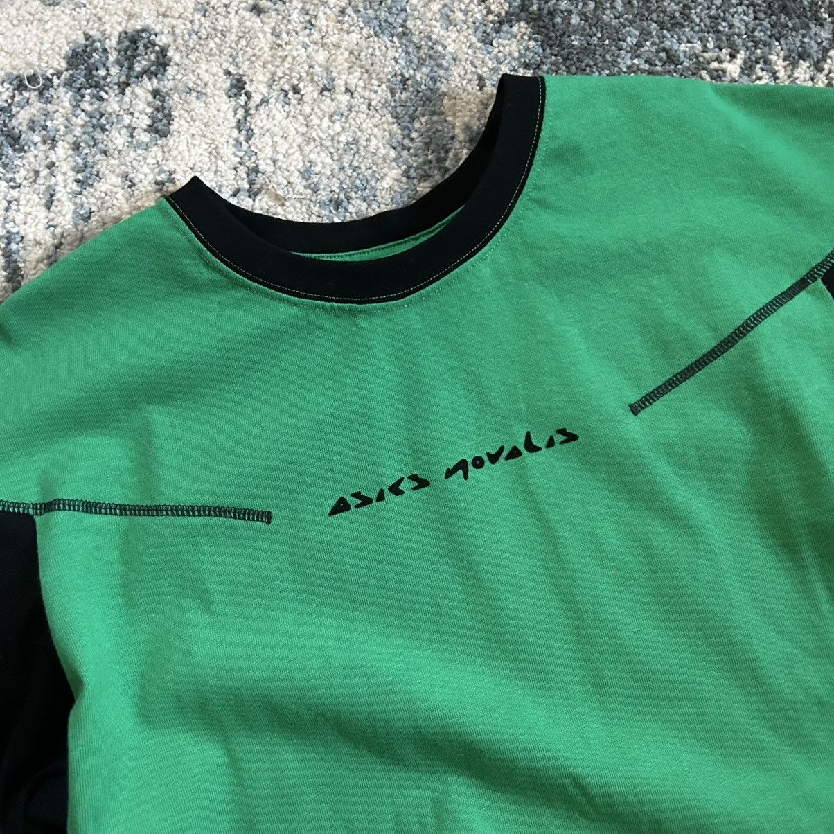 Asics × Kiko Kostadinov ASiCS NOVALiS WiDE BOXY CROPPED BiXANCE TEE PARAKEET GREEN Size US L / EU 52-54 / 3 - 2 Thumbnail