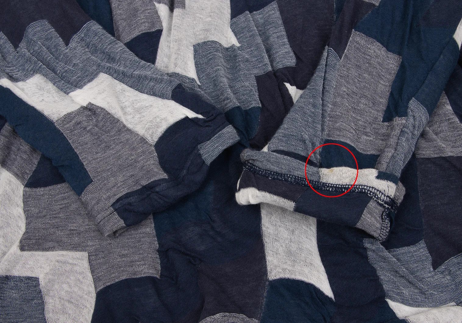 Yohji Yamamoto Yohji Yamamoto Cotton Panel Cut Sew Top Size US M / EU 48-50 / 2 - 5 Thumbnail