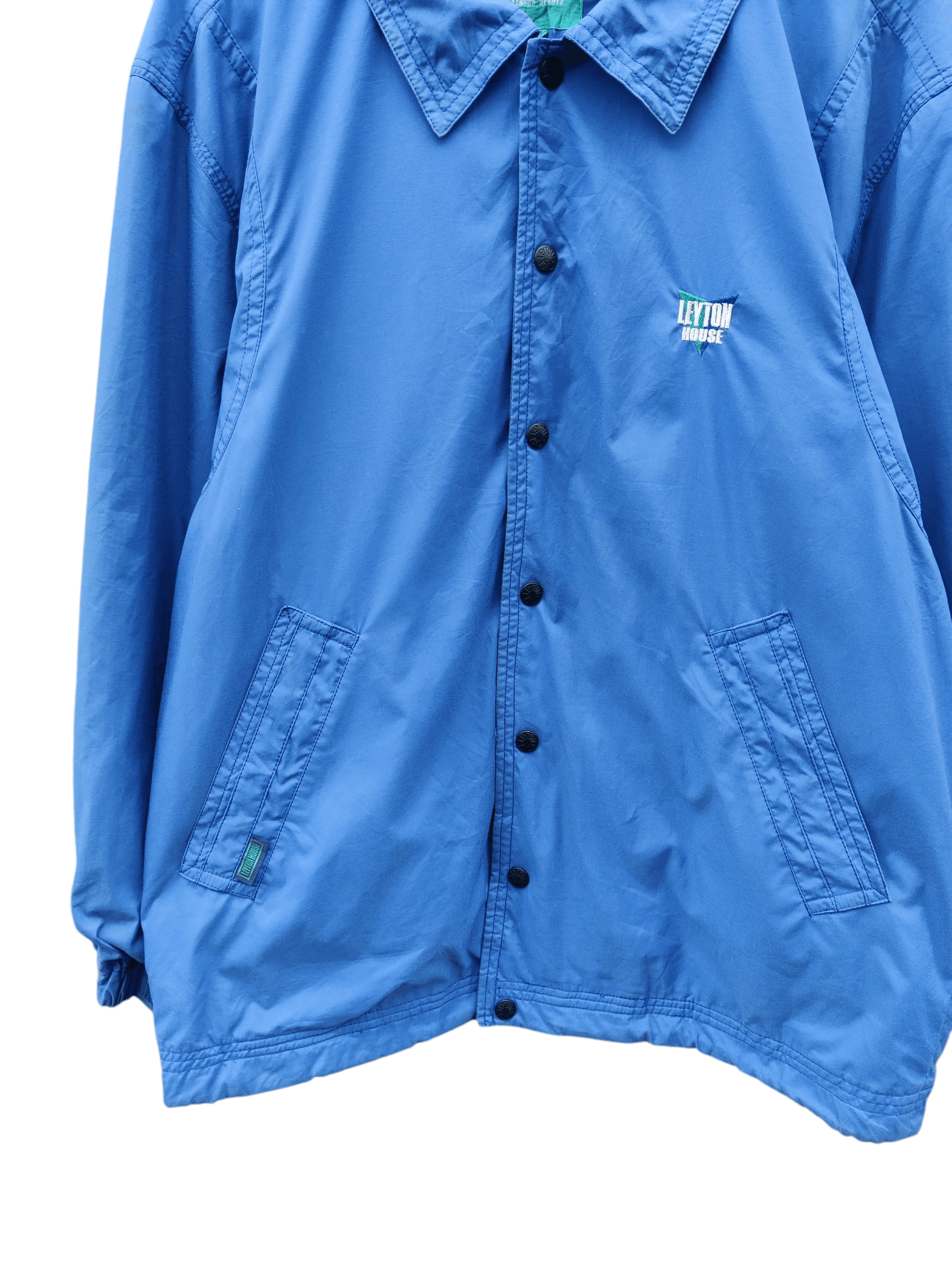 Japanese Brand Vintage Leyton House Racing Team Big Logo Jacket Size US L / EU 52-54 / 3 - 5 Thumbnail