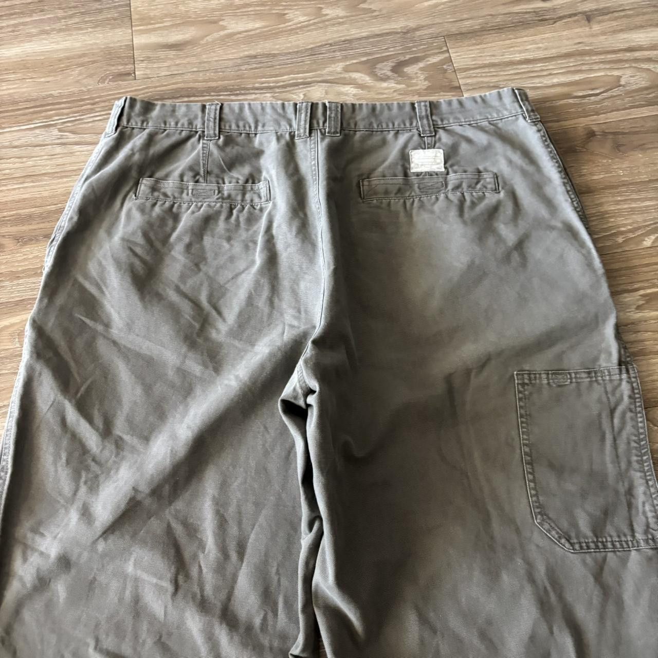Japanese Brand Crazy Vintage Y2K/2000s Baggy Grey Workwear Skater Carpenter Pants! 40x29 Size US 40 / EU 56 - 7 Thumbnail