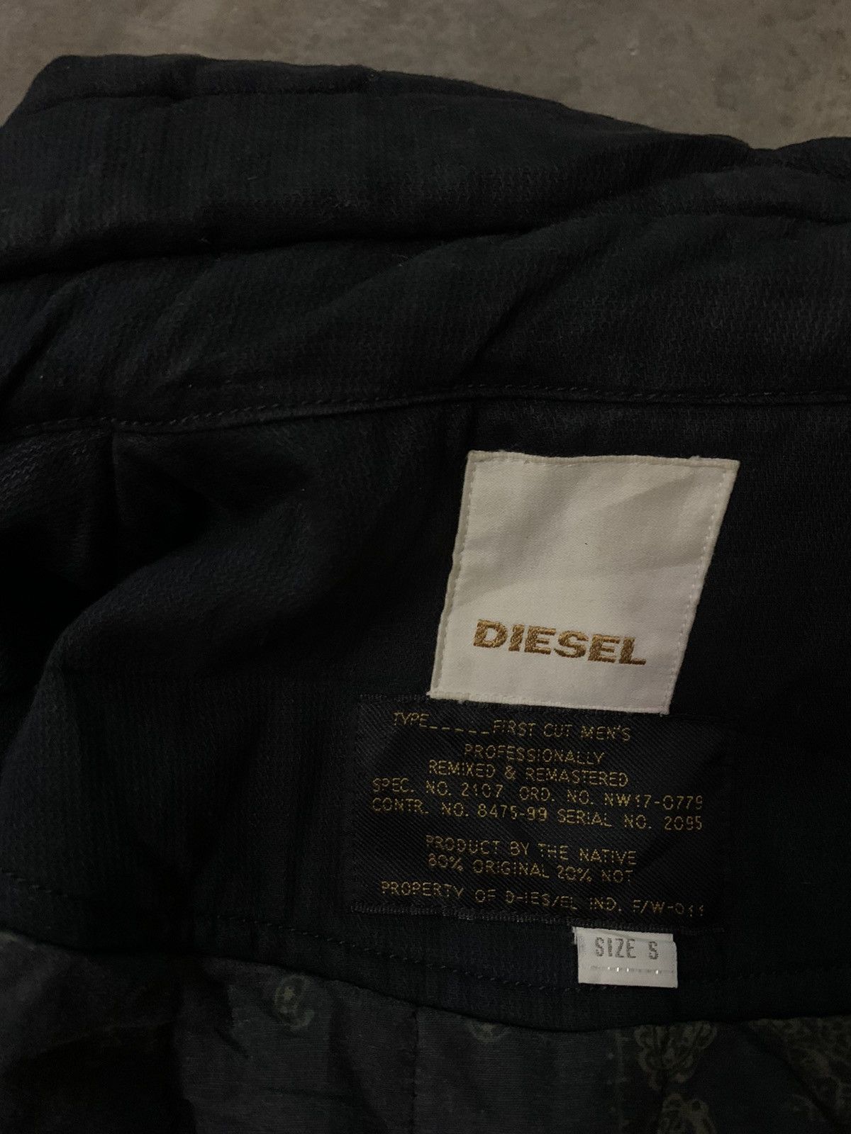 Designer × Diesel Nice Diesel Heavy Jacket Size US S / EU 44-46 / 1 - 12 Thumbnail