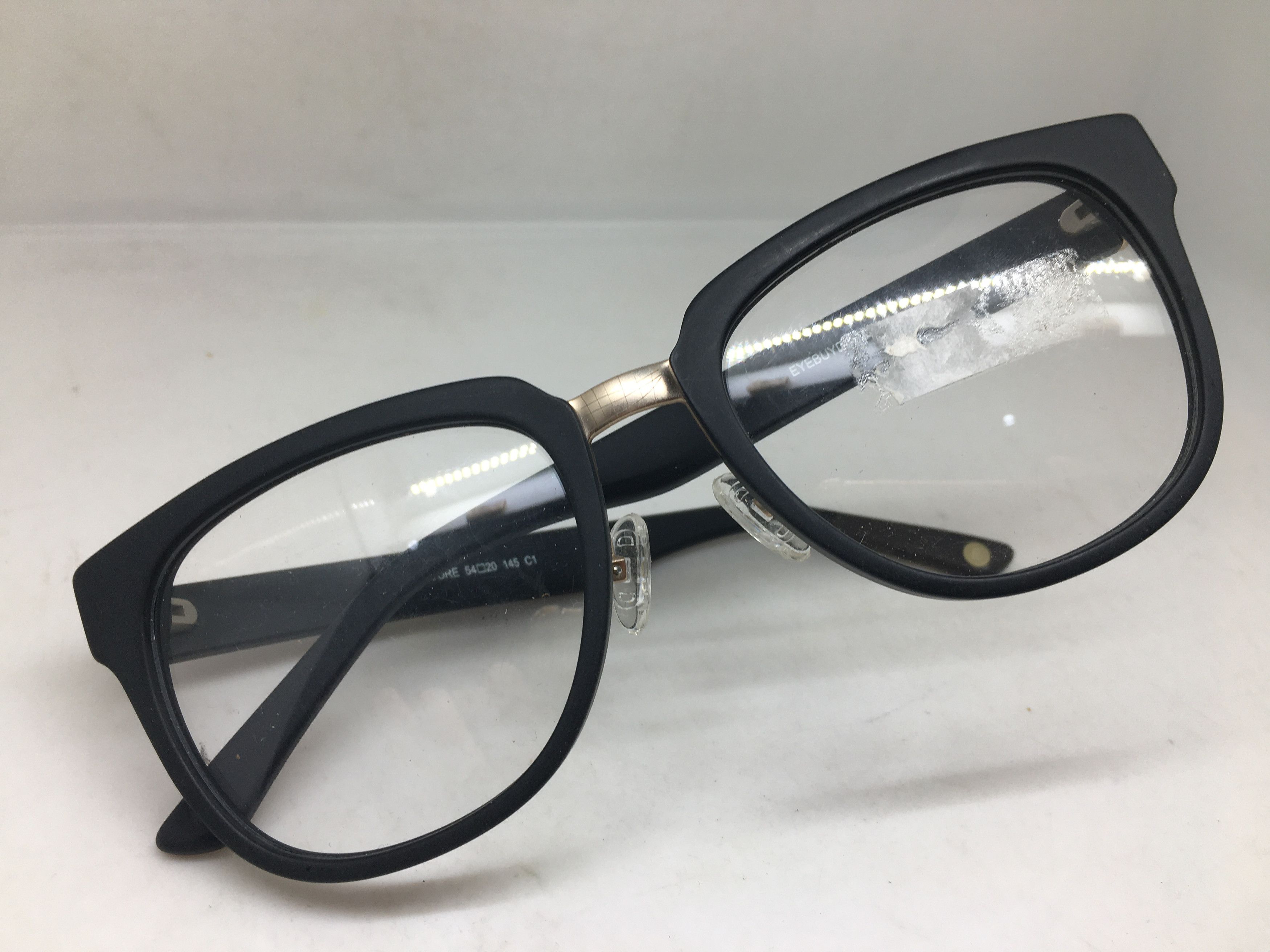 Other Eyebuydirect Haute Couture Matte Black Eyeglasses Frame Size ONE SIZE - 7 Thumbnail