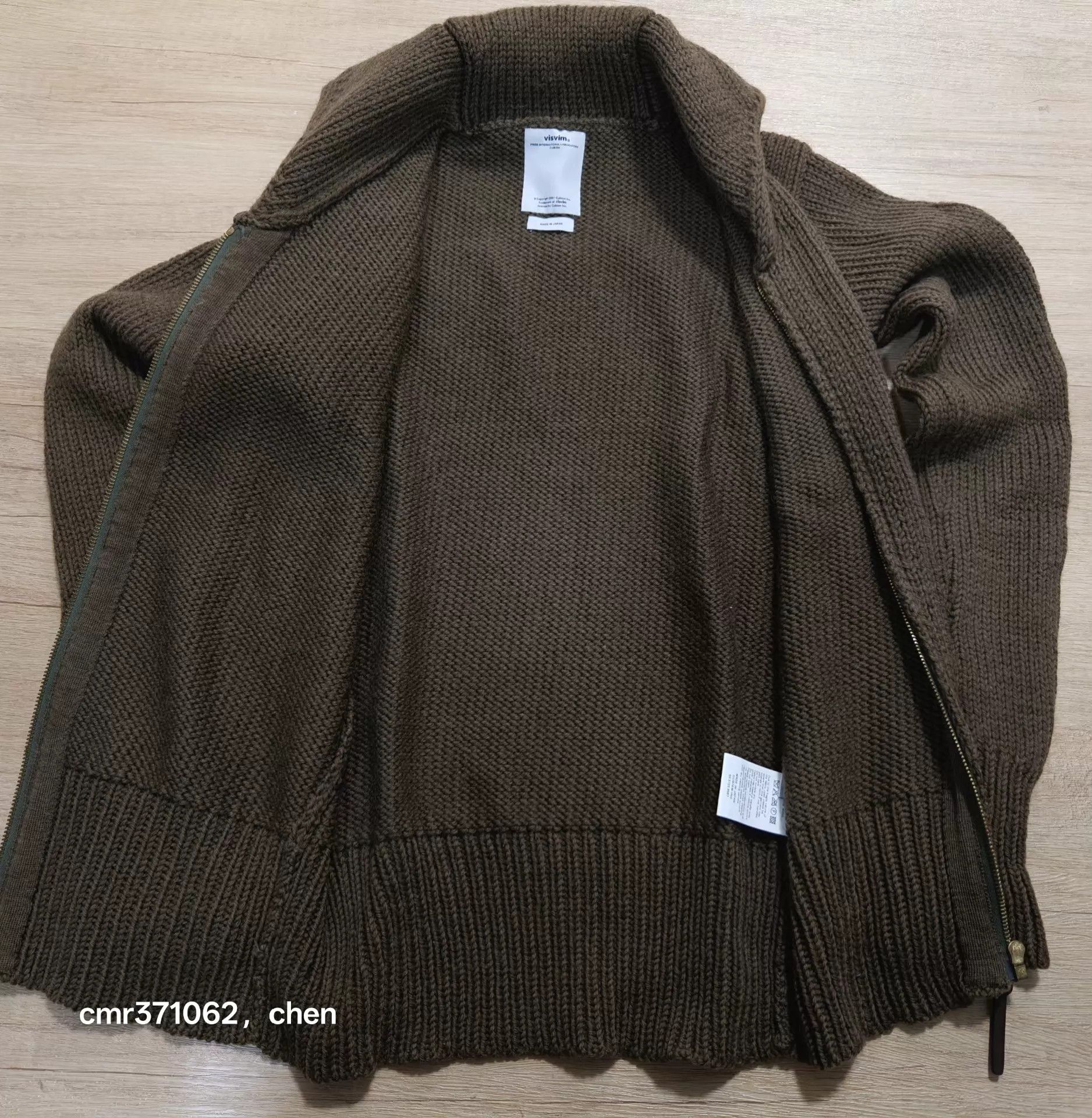 Visvim VISVIM 13AW STURGIS SWEATER F.Z Slim 1 Size US S / EU 44-46 / 1 - 6 Thumbnail