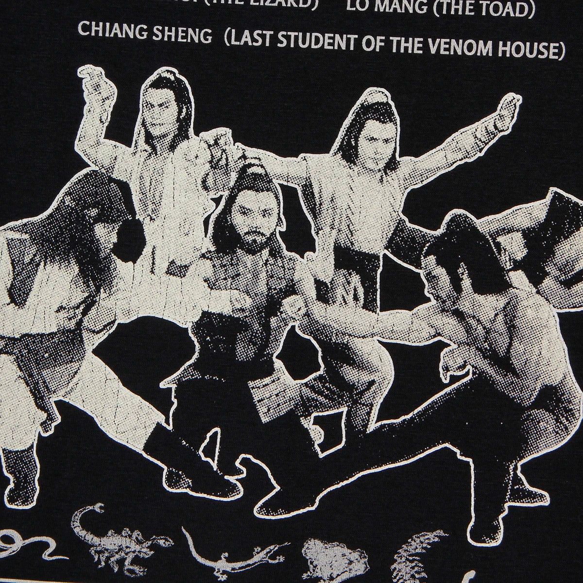 Vintage The Five Venoms T-Shirt Size US XL / EU 56 / 4 - 5 Thumbnail