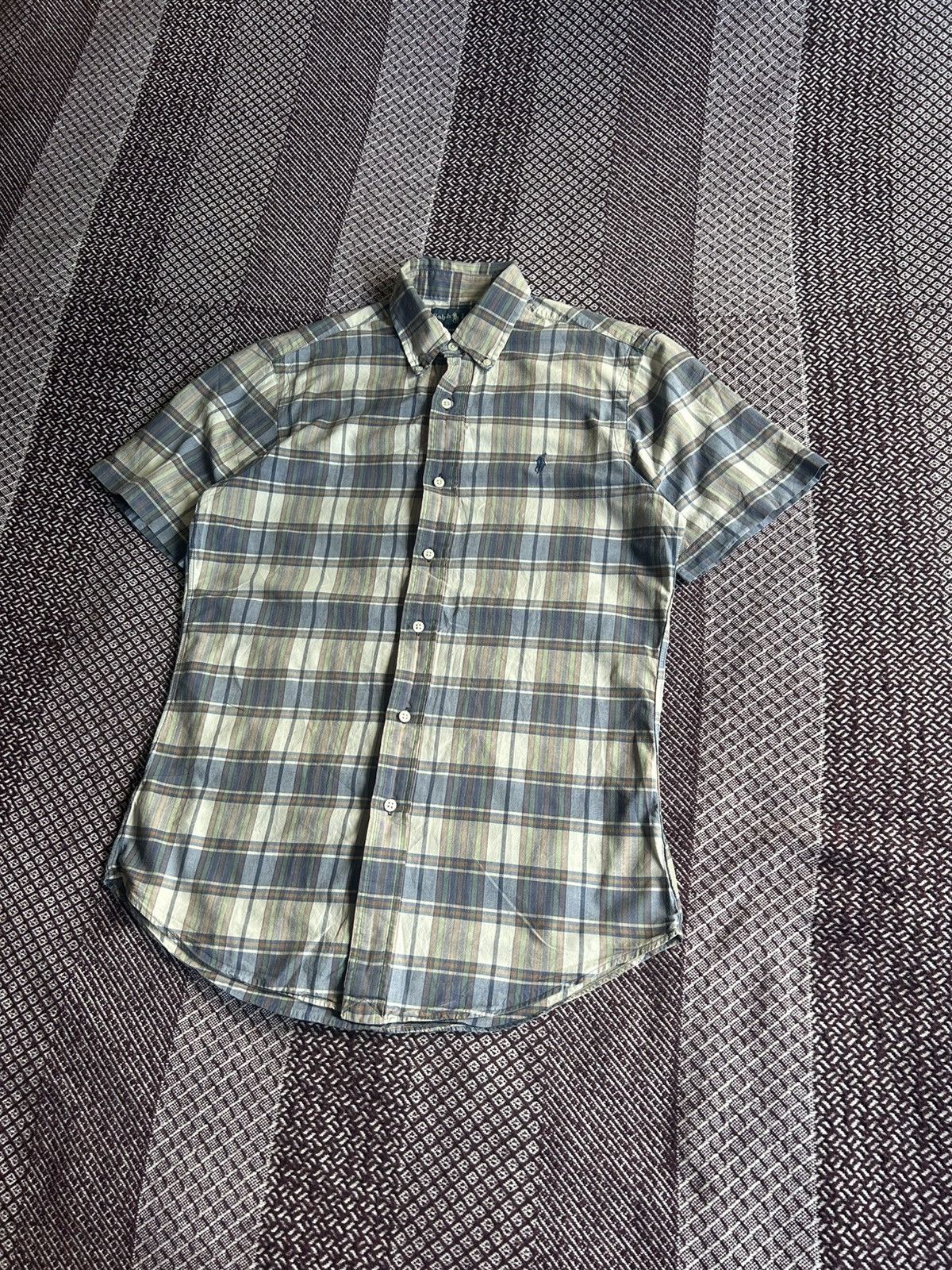 Polo Ralph Lauren Vintage Polo Ralph Lauren Custom Fit Striped Shirt Size S Size US S / EU 44-46 / 1 - 2 Thumbnail