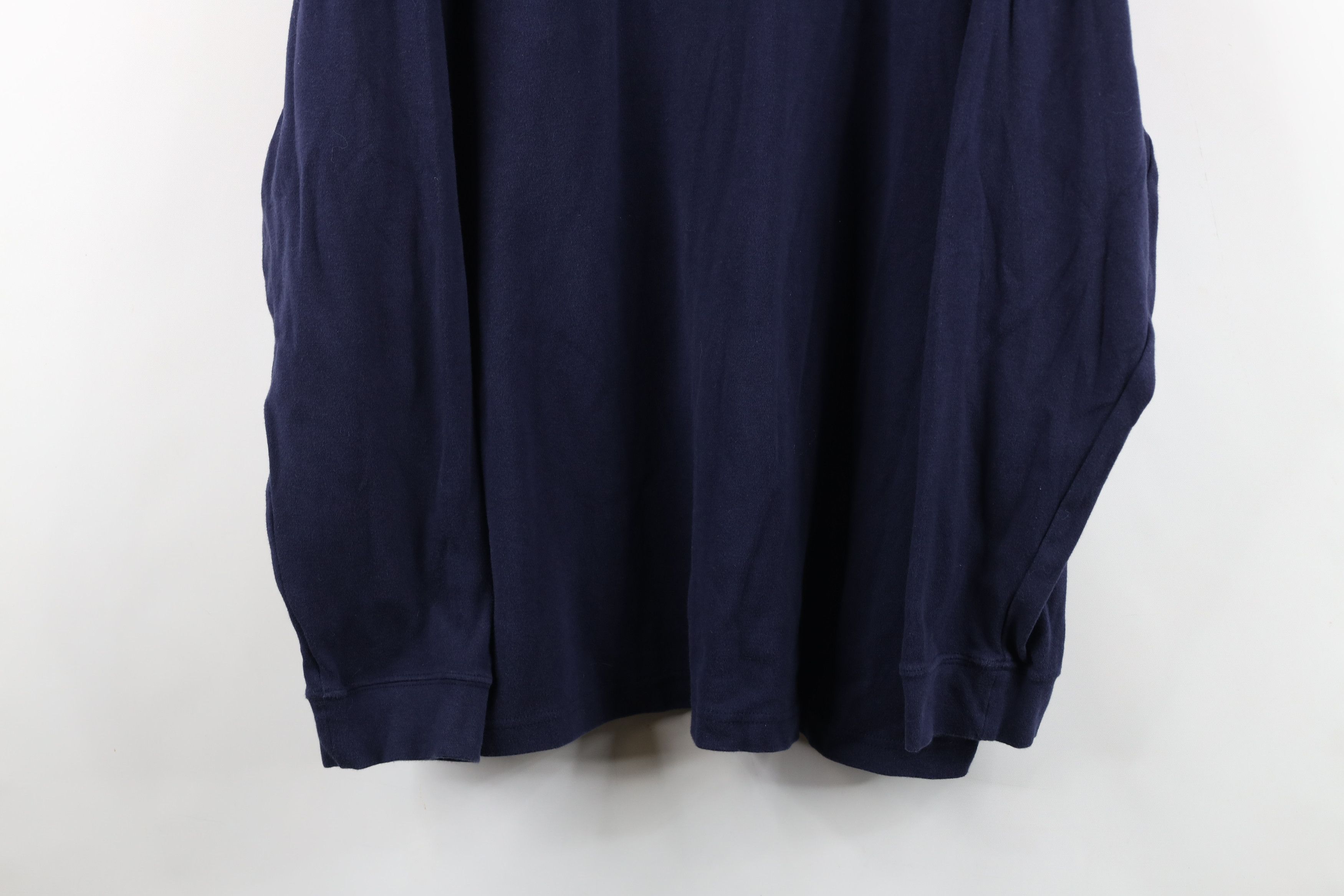 Reebok Vintage 90s Reebok Logo Mock Neck Long Sleeve T-Shirt Size US XXL / EU 58 / 5 - 3 Thumbnail