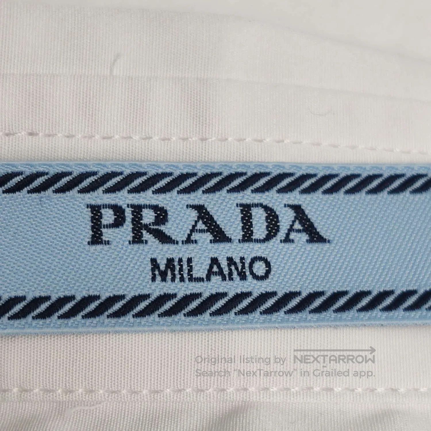 Prada Prada White Cotton Long. Size XXS / US 00 / IT 34 - 2 Thumbnail