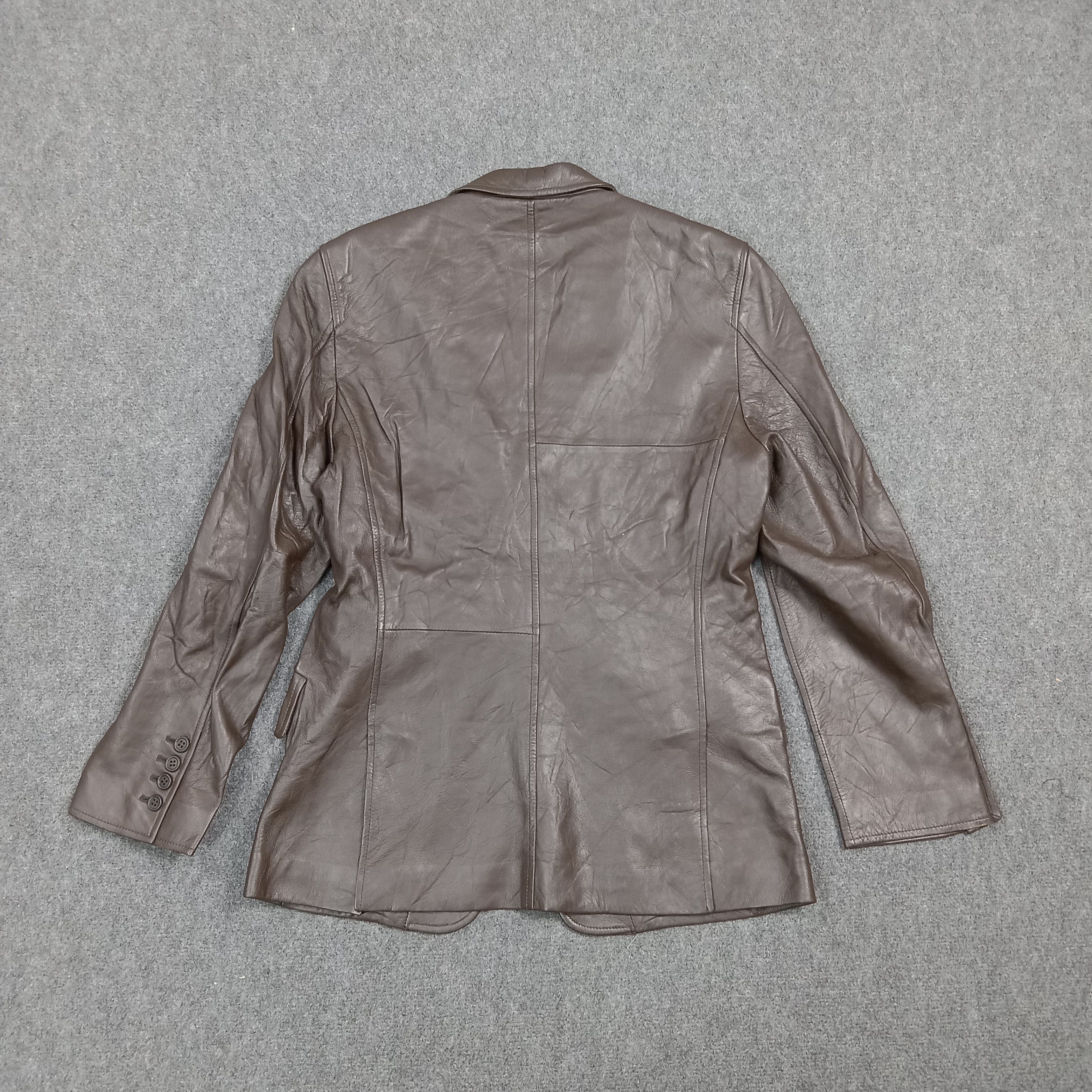 Paul Smith Paul Smith London Leather Blazer Jacket C275N12 Size US S / EU 44-46 / 1 - 5 Thumbnail